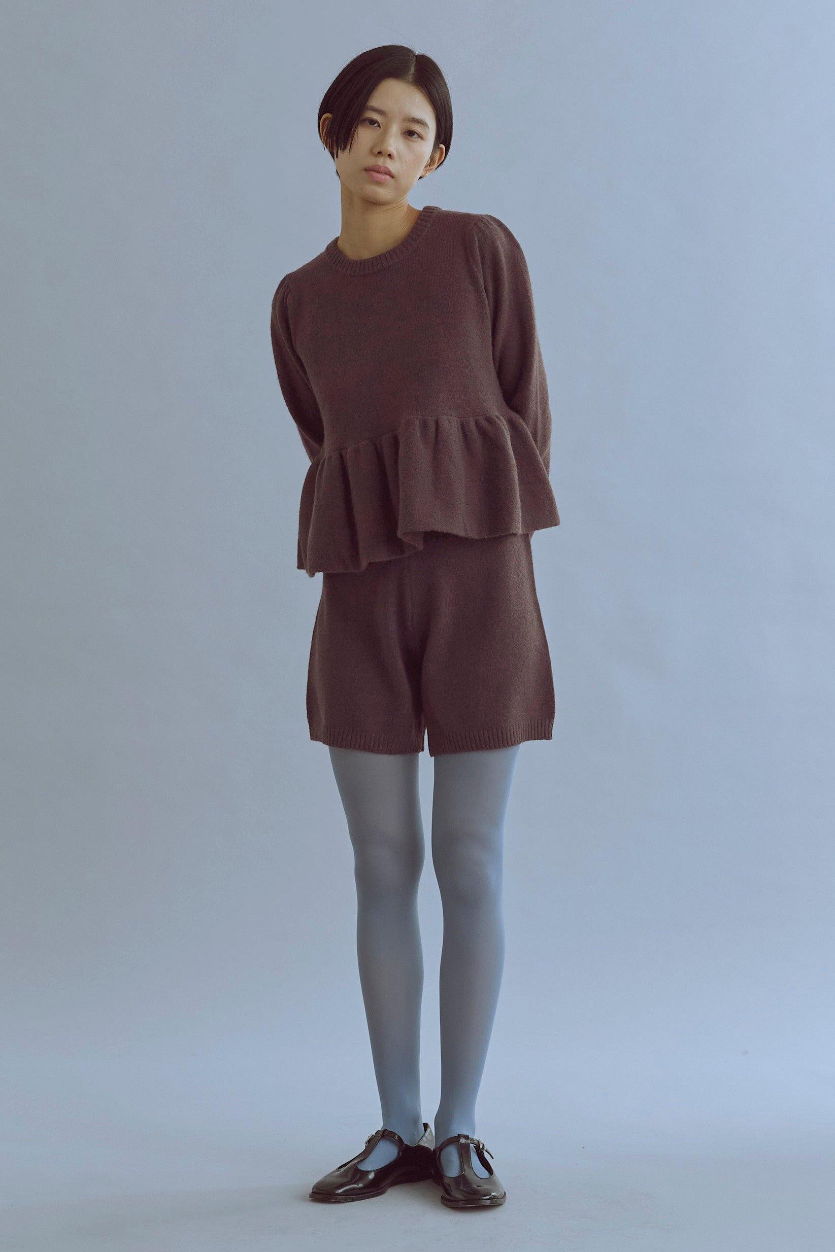 着用カラー:ブラウン モデル身長:170㎝