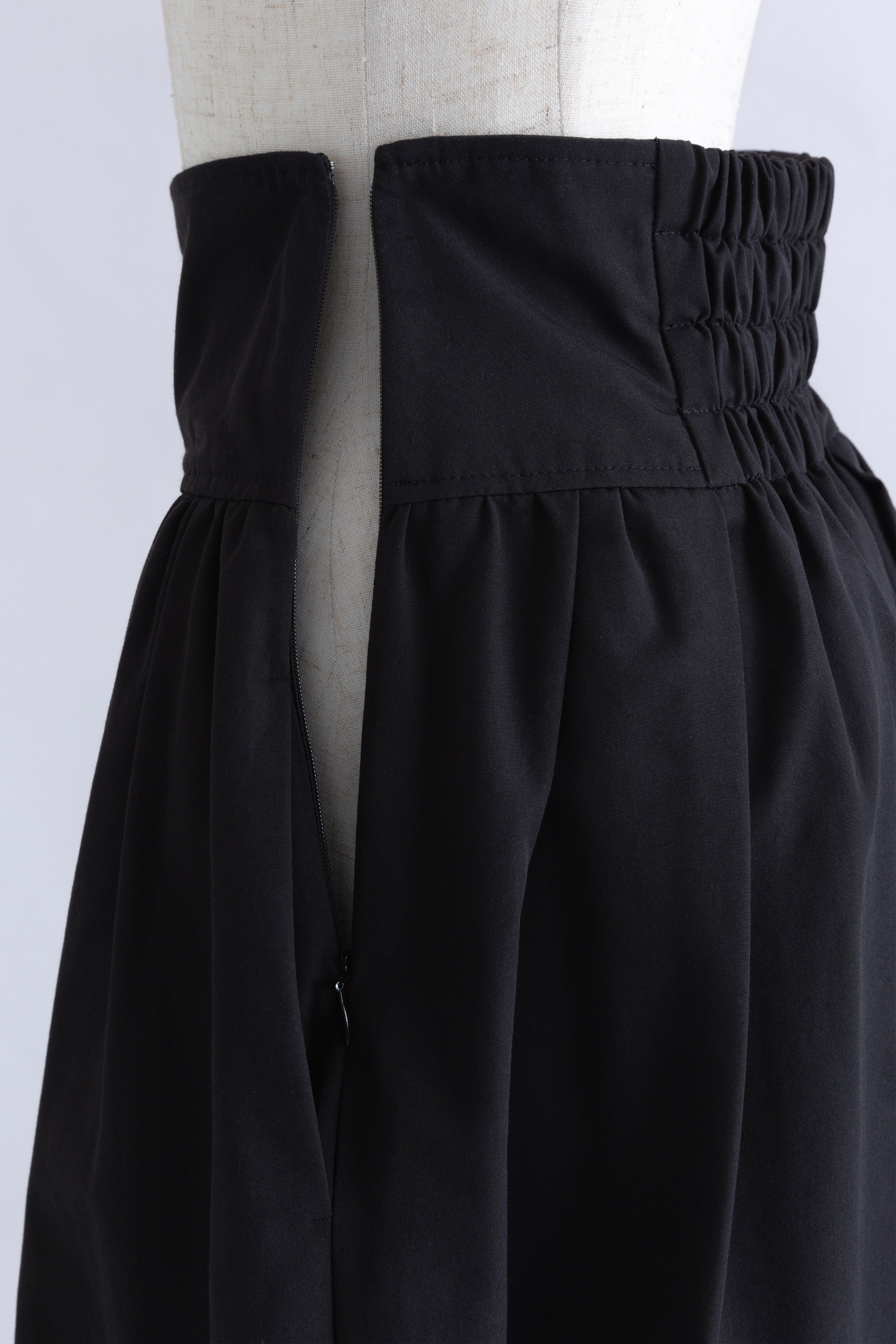 Cocoon Silhouette Skirt