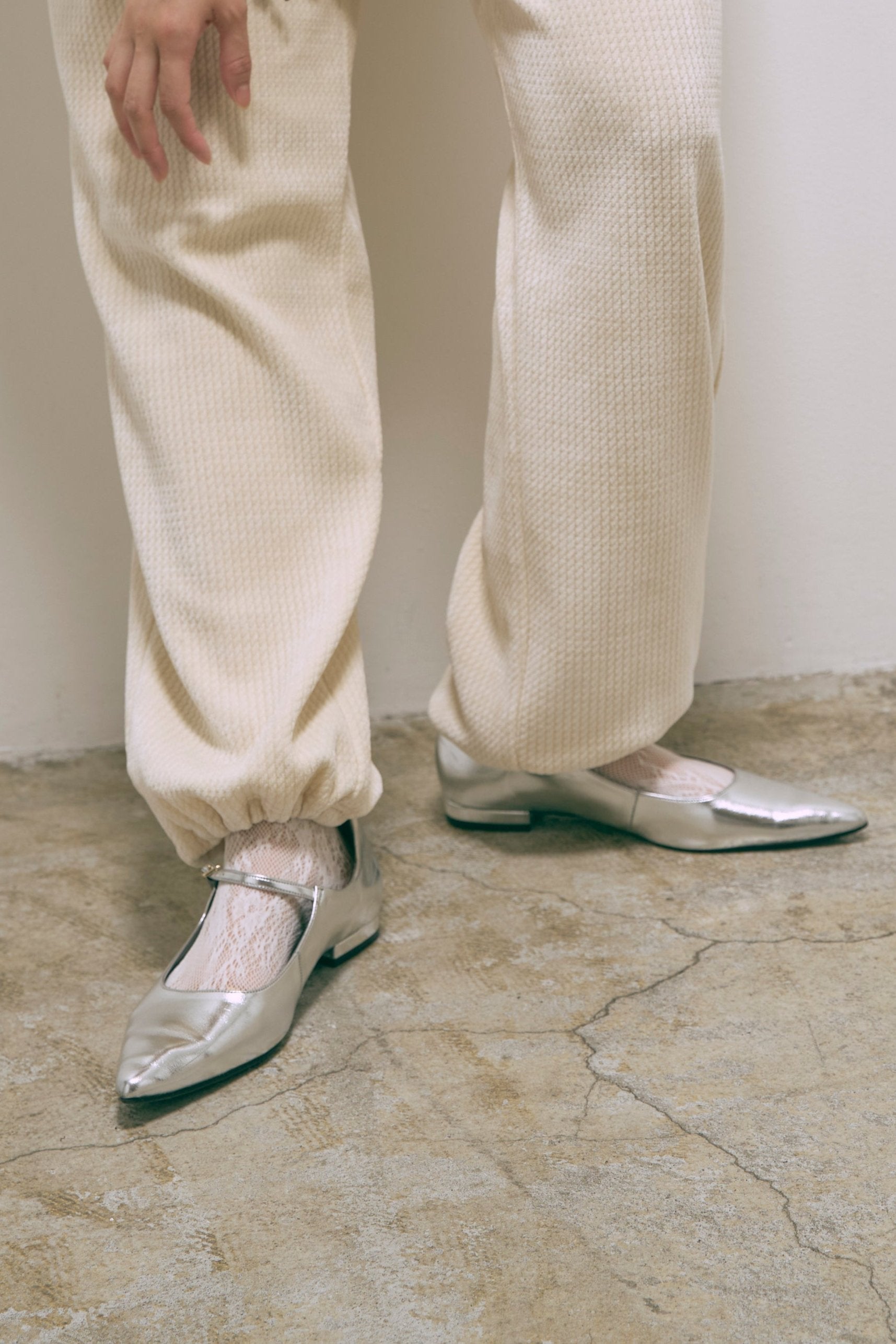 Textured Easy Pants