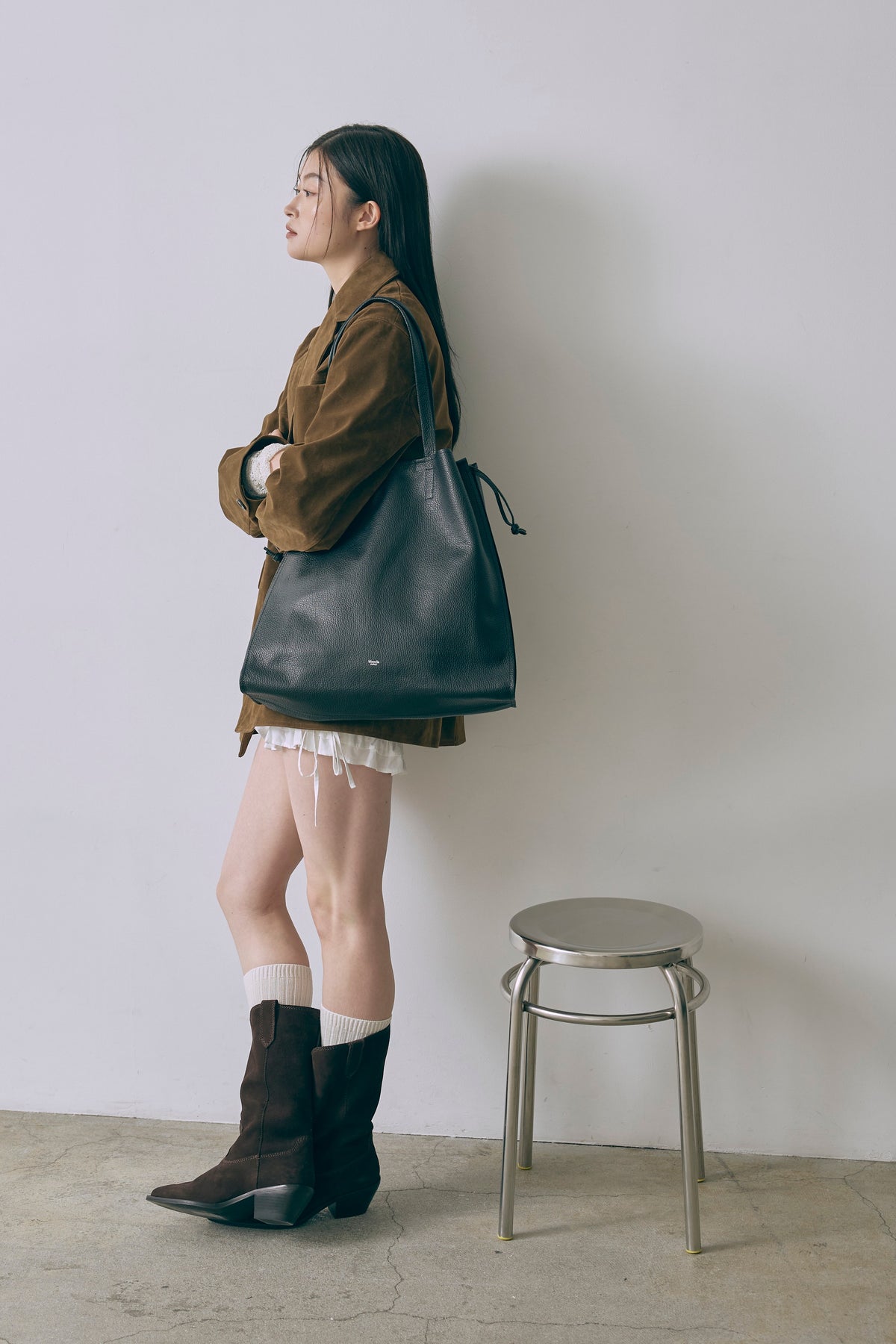 Squeeze Big Tote ブラック