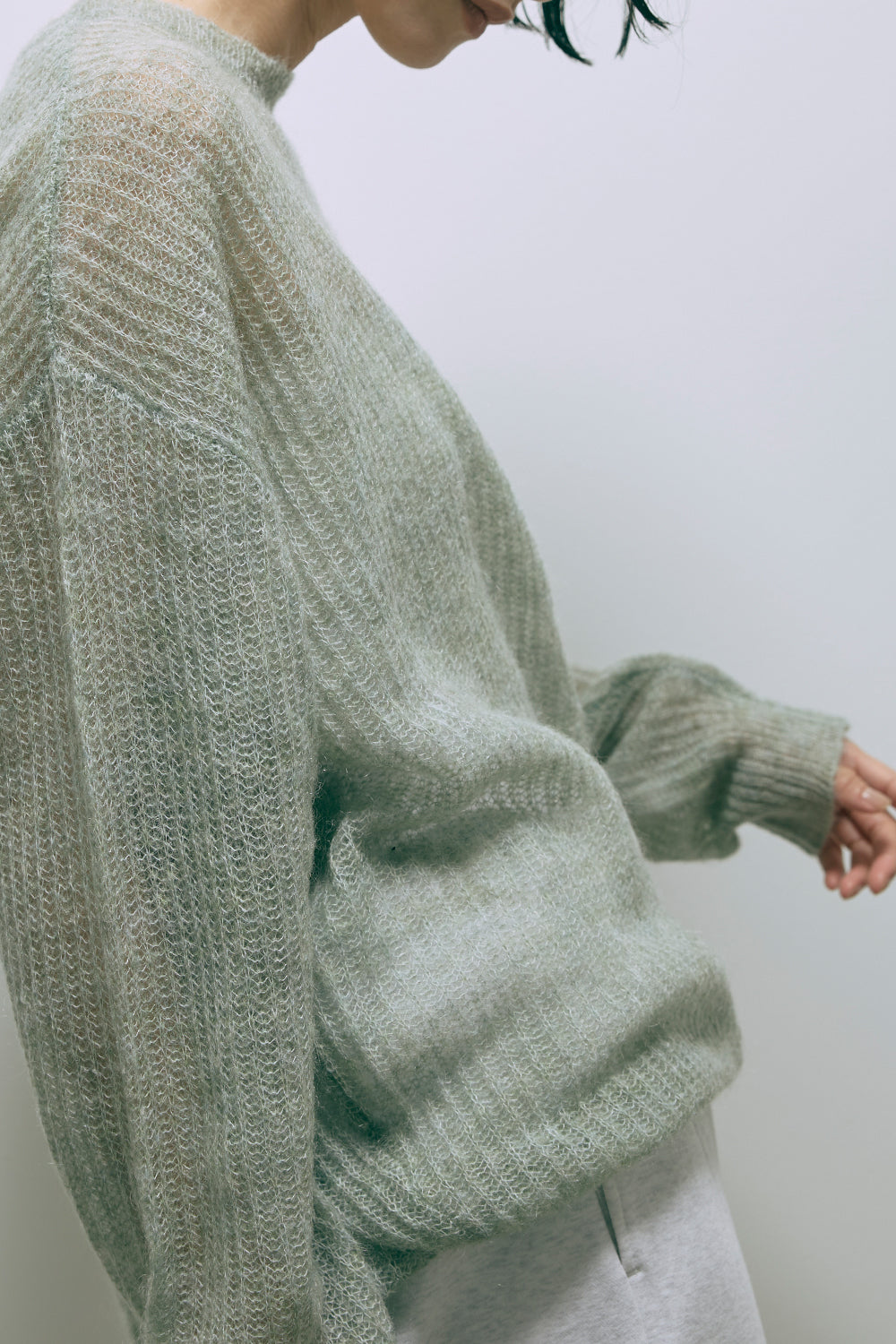 Sheer Mohair Knit