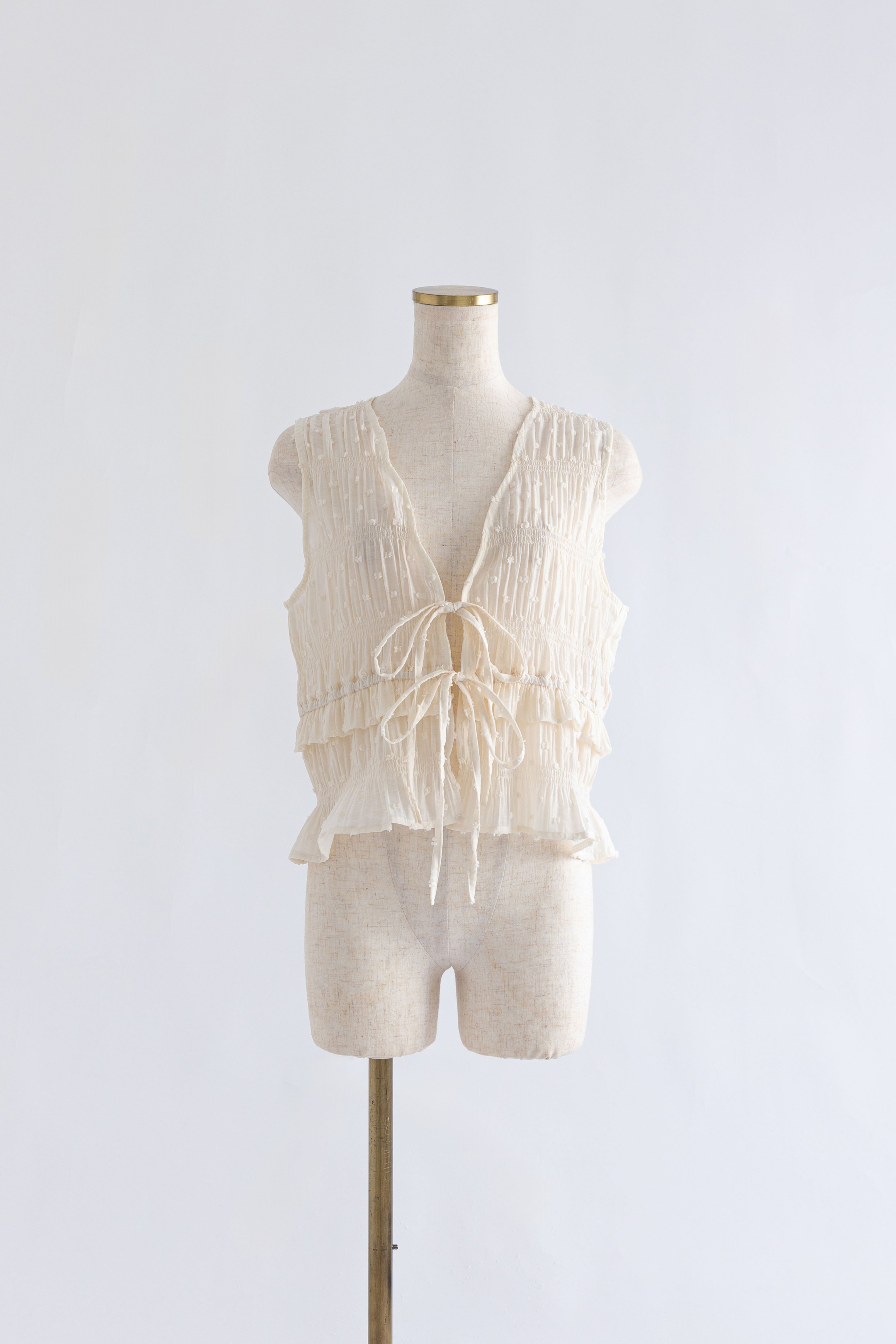 Dobby Smock Blouse