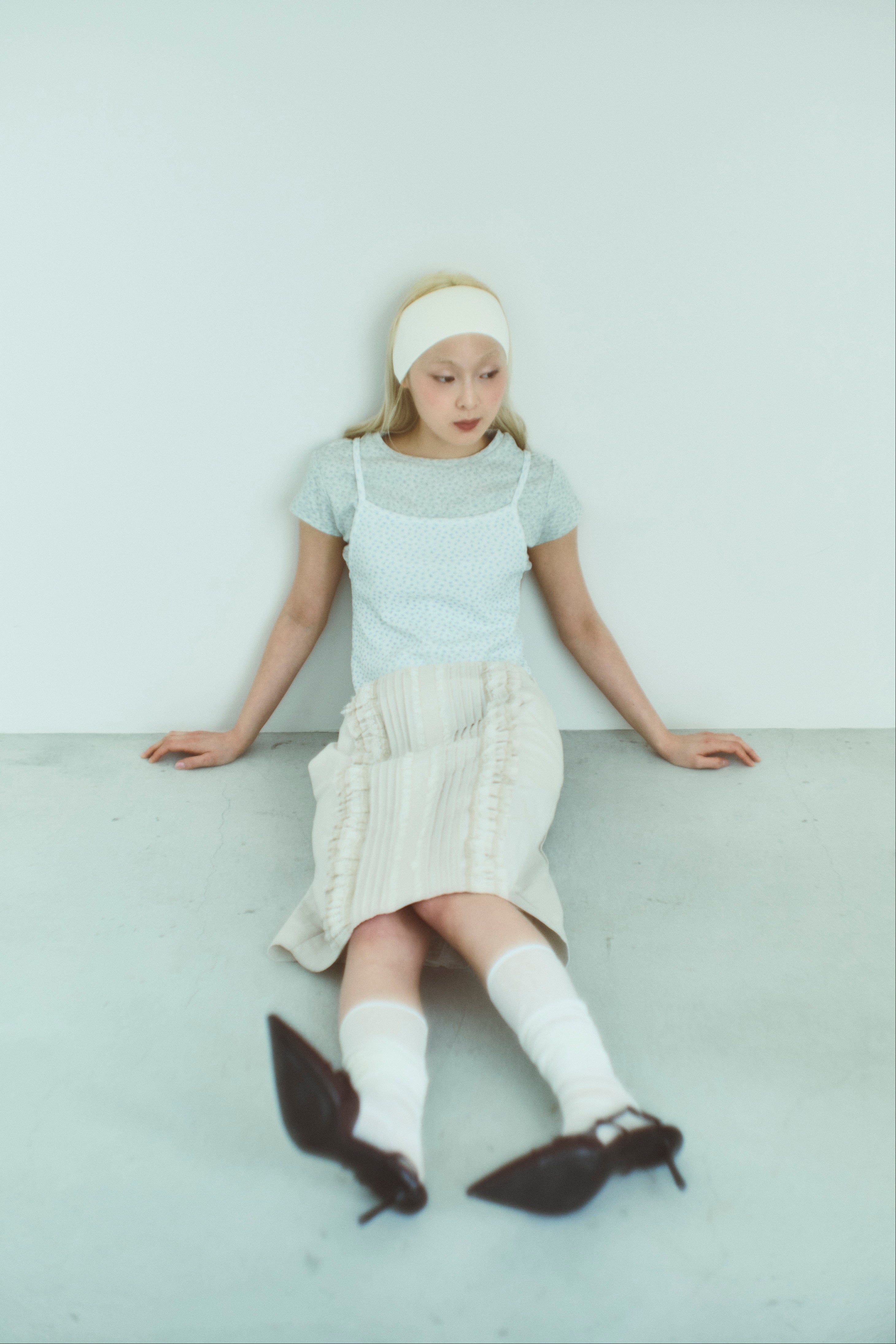 着用カラー:アイボリー 着用サイズ:1 モデル身長:162cm