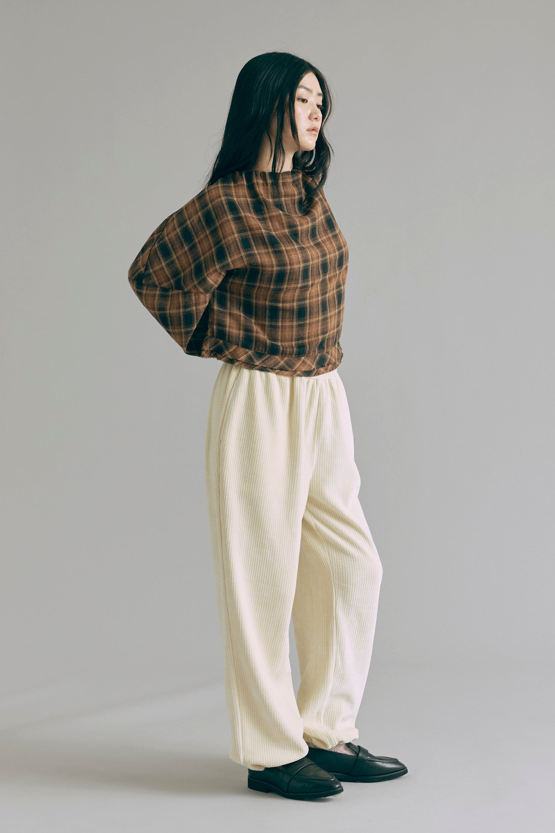Textured Easy Pants