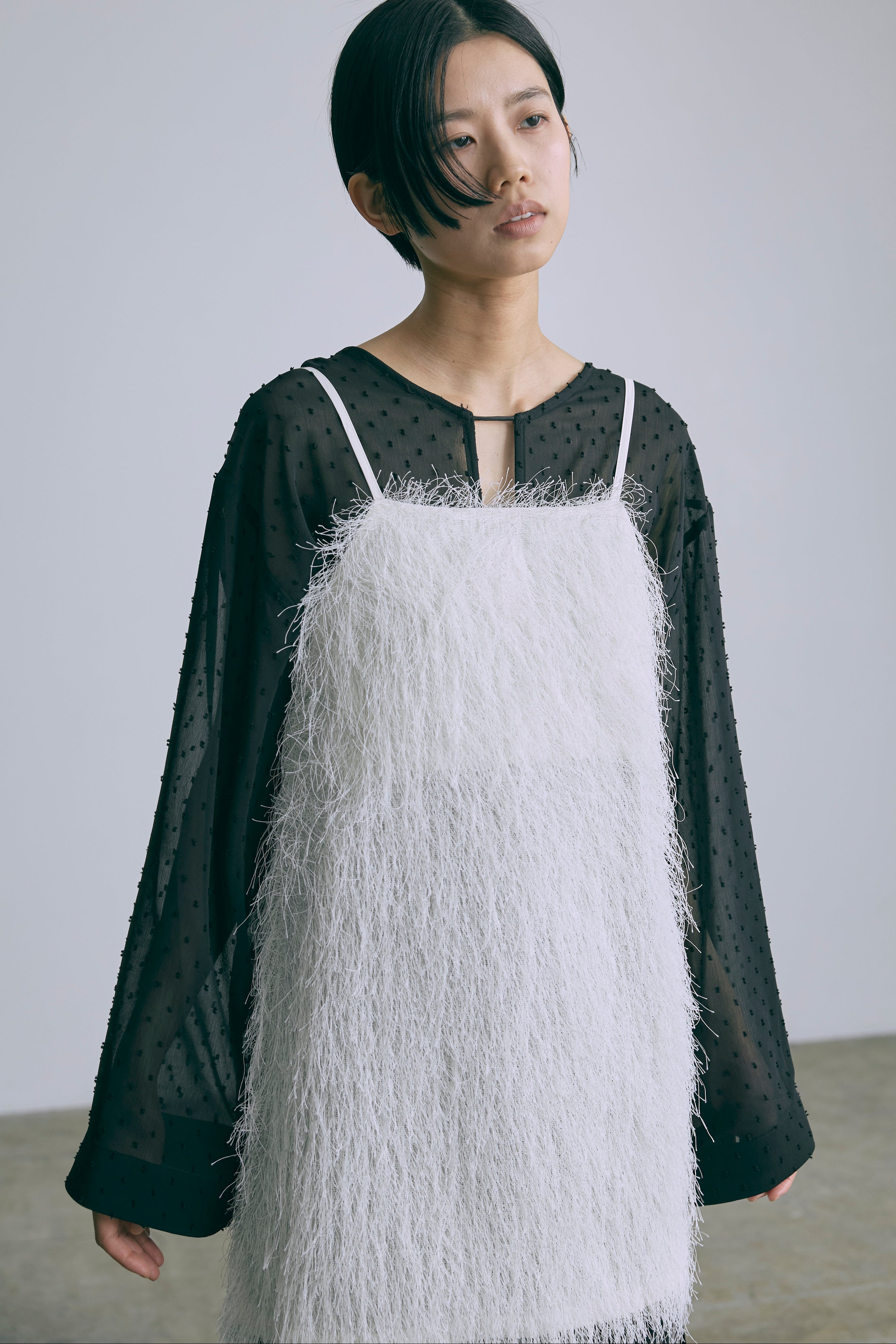 Sheer Dot Tunic