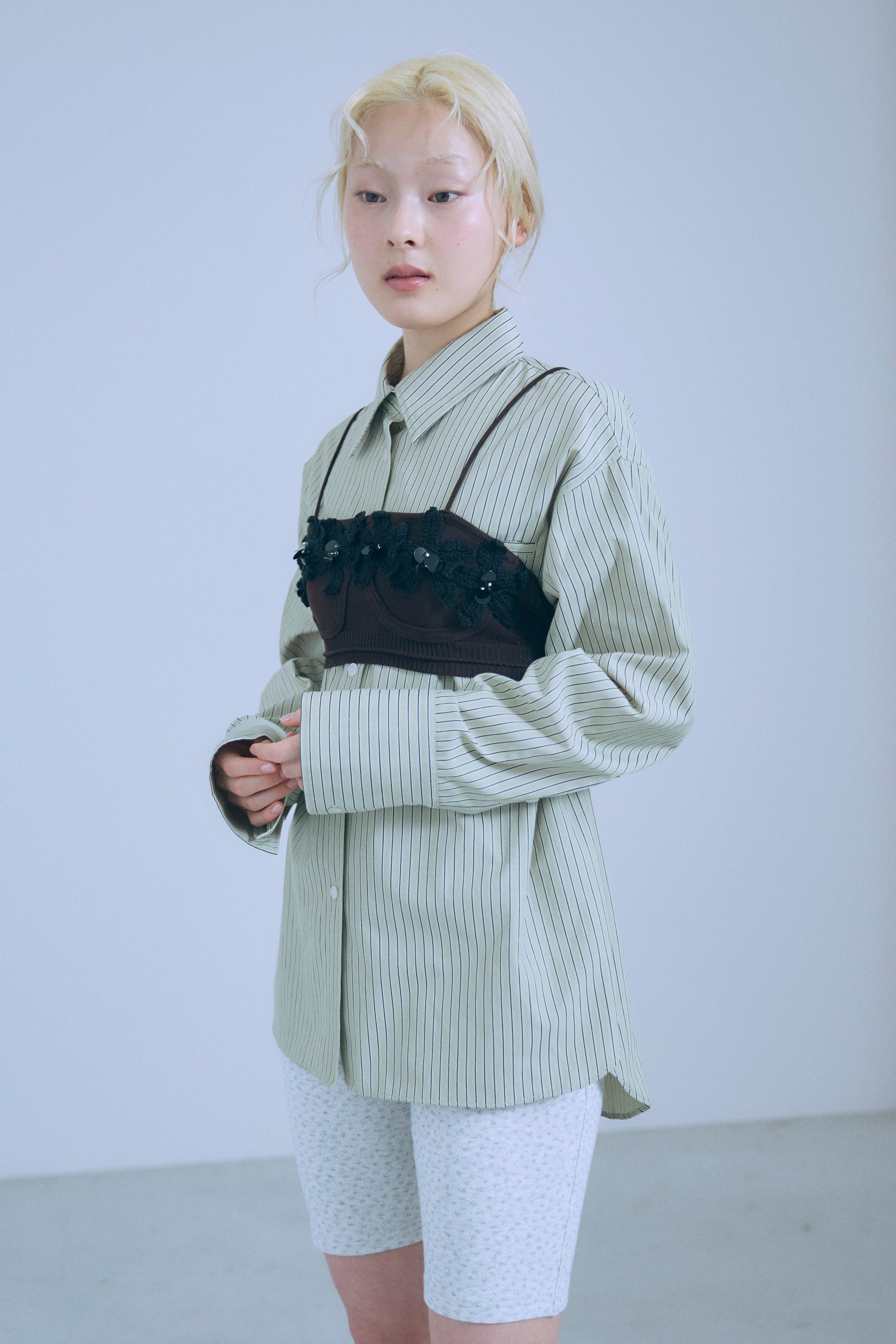 着用カラー:ダークブラウン モデル身長:162㎝