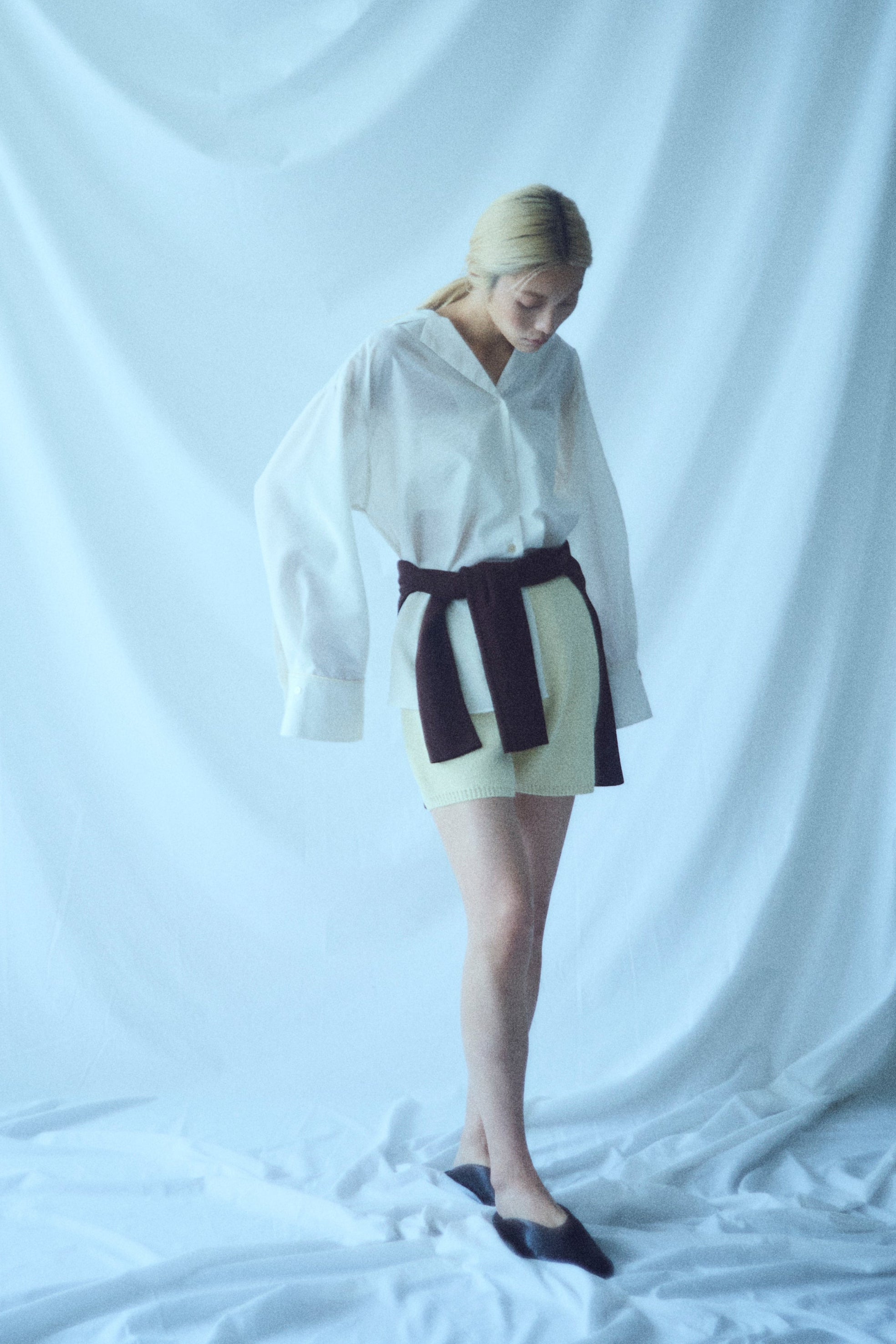 着用カラー:オフホワイト モデル身長:171cm