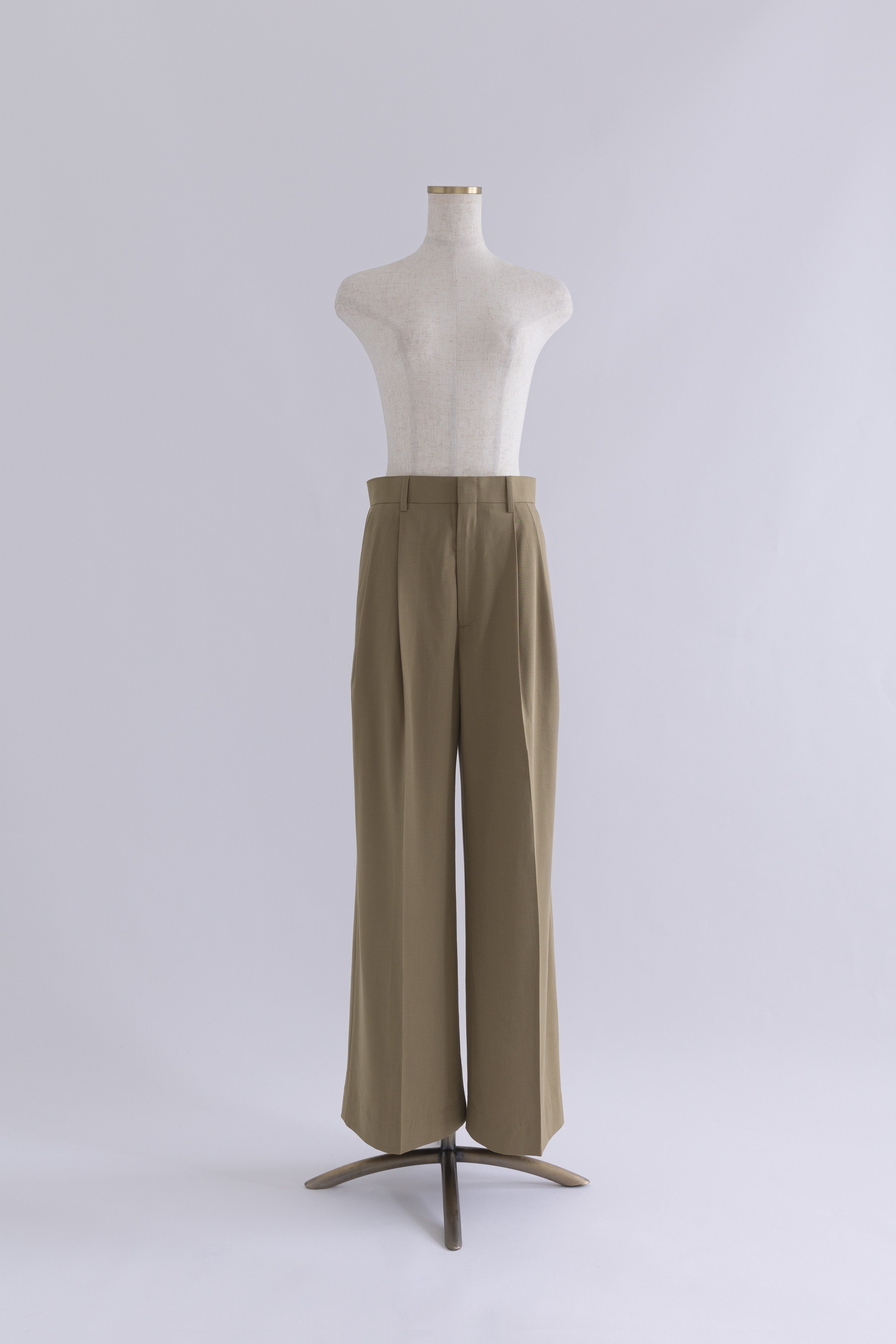 【Set Up】Semi-Wide Trousers