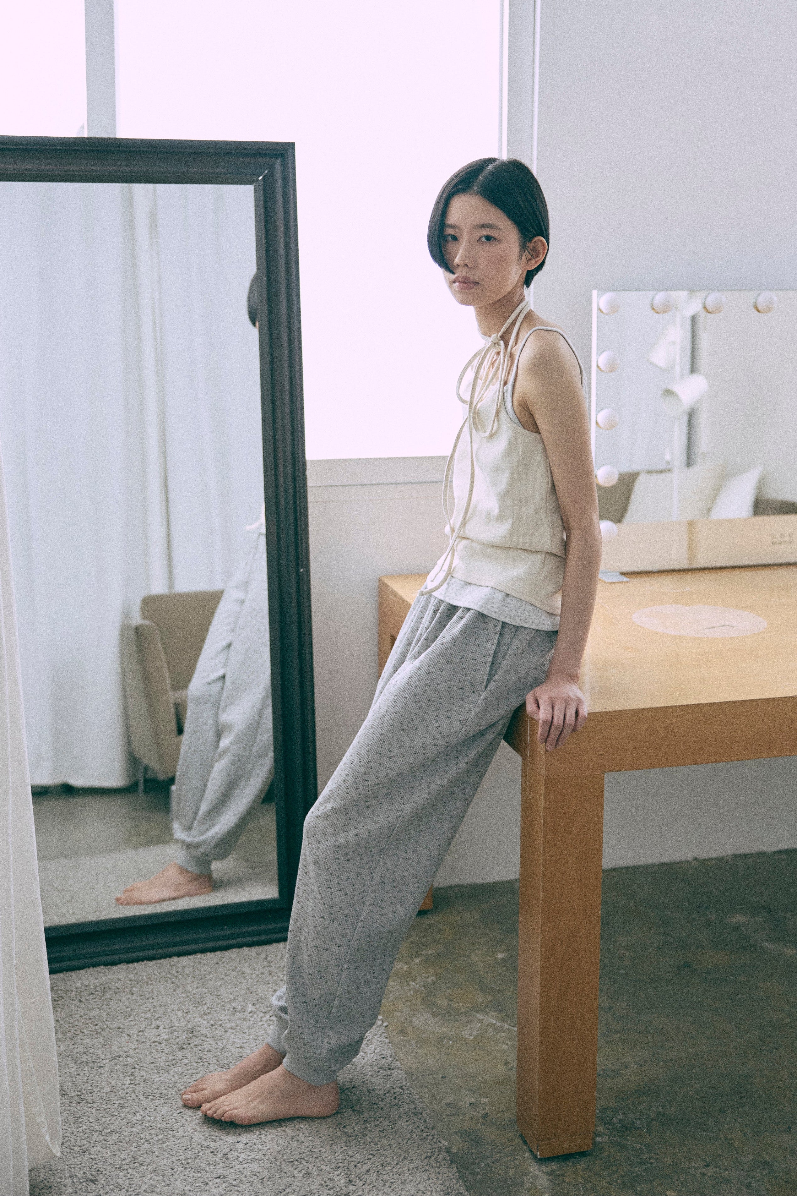 着用カラー:グレー モデル身長:170㎝