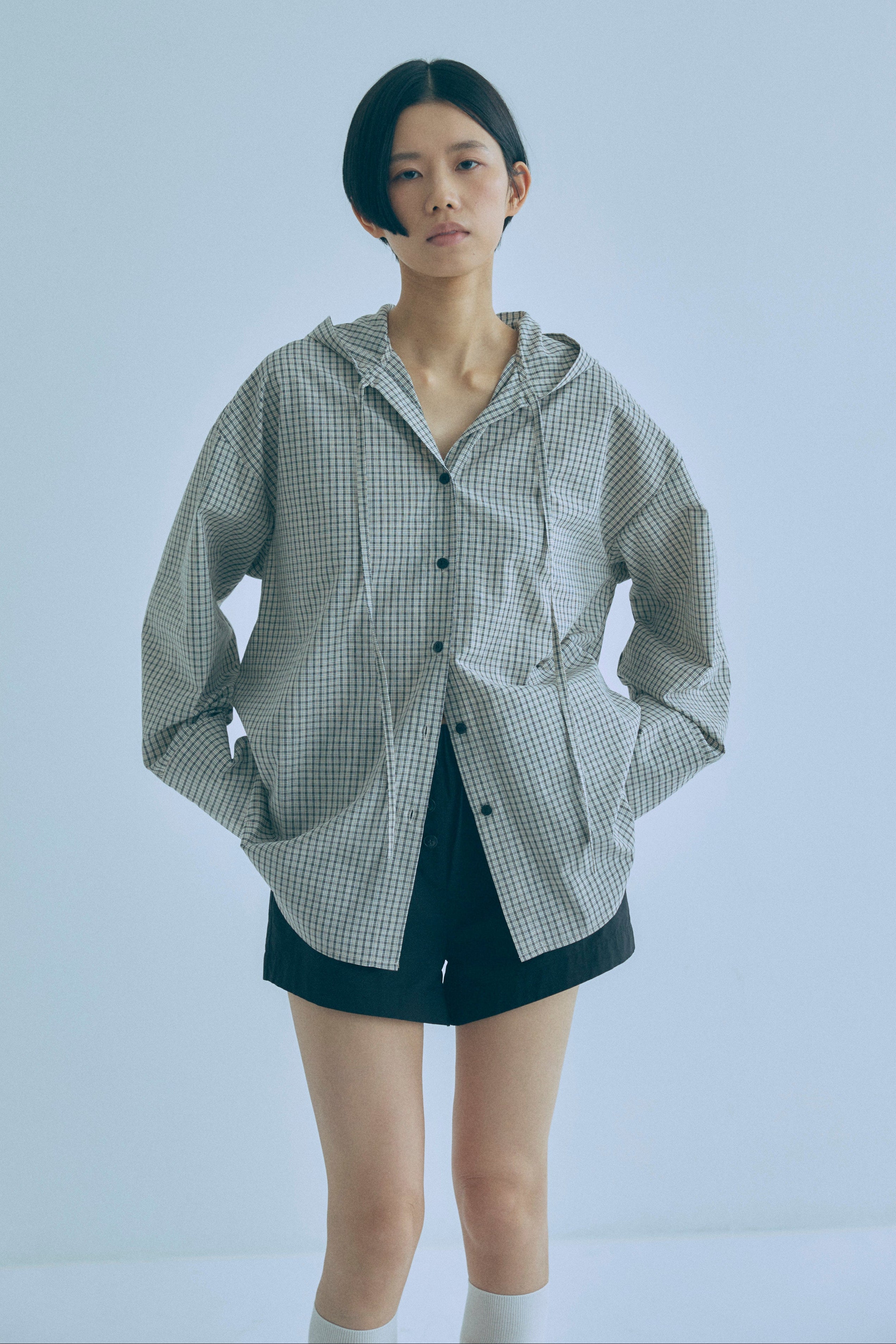 着用カラー:アイボリー モデル身長:170㎝