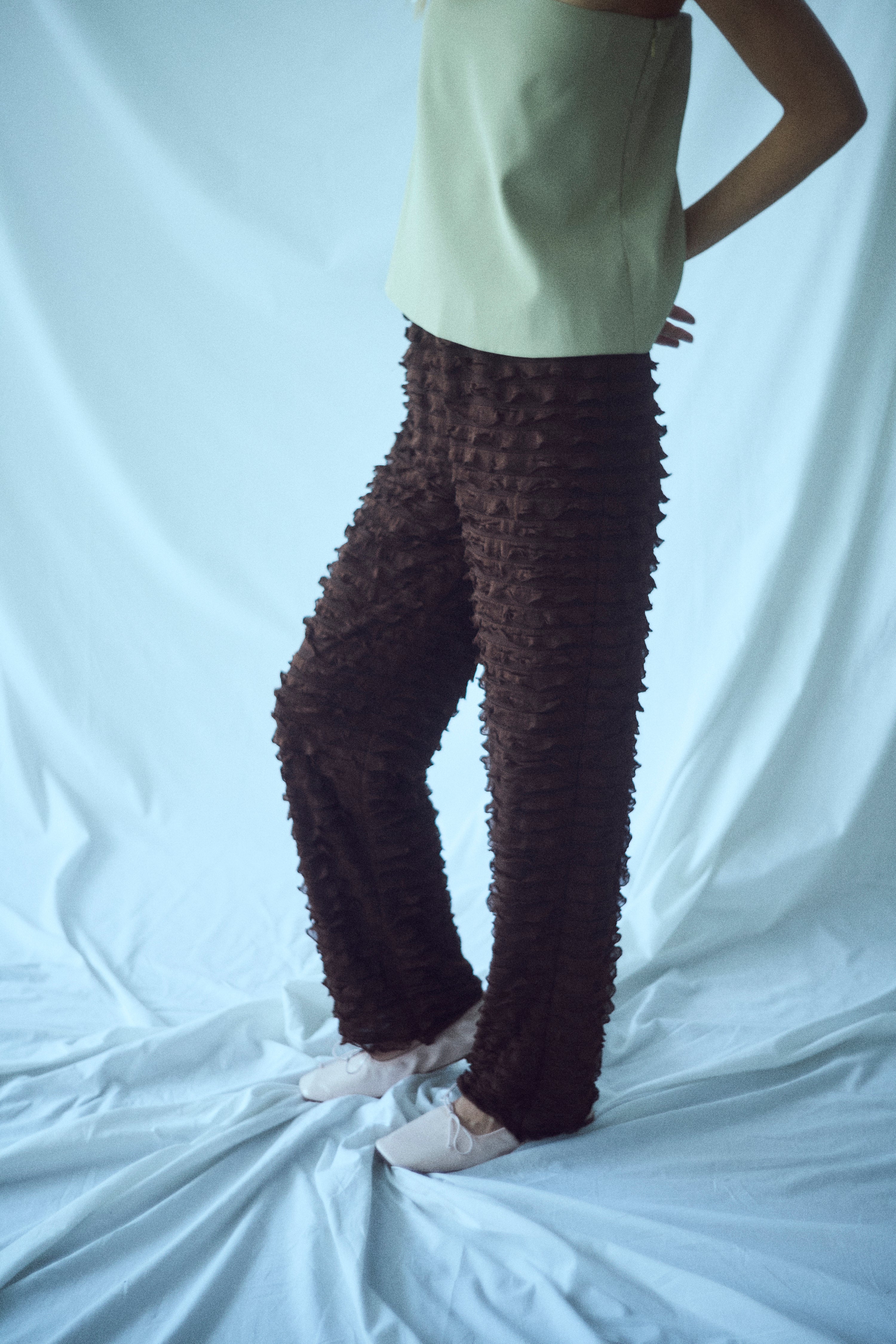 着用カラー:ブラウン 着用サイズ:1 モデル身長:171㎝