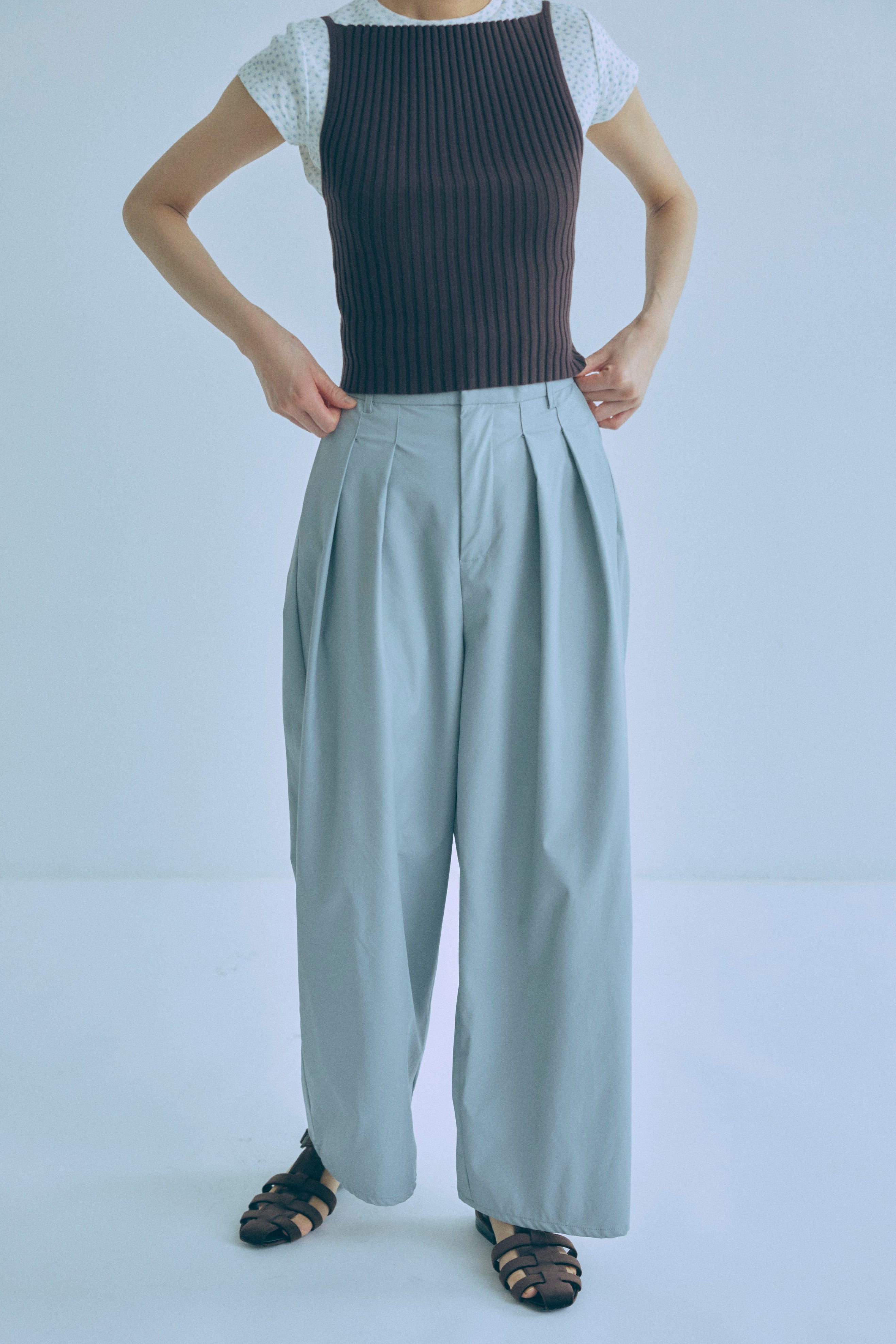 着用カラー:ブルー モデル身長:170㎝