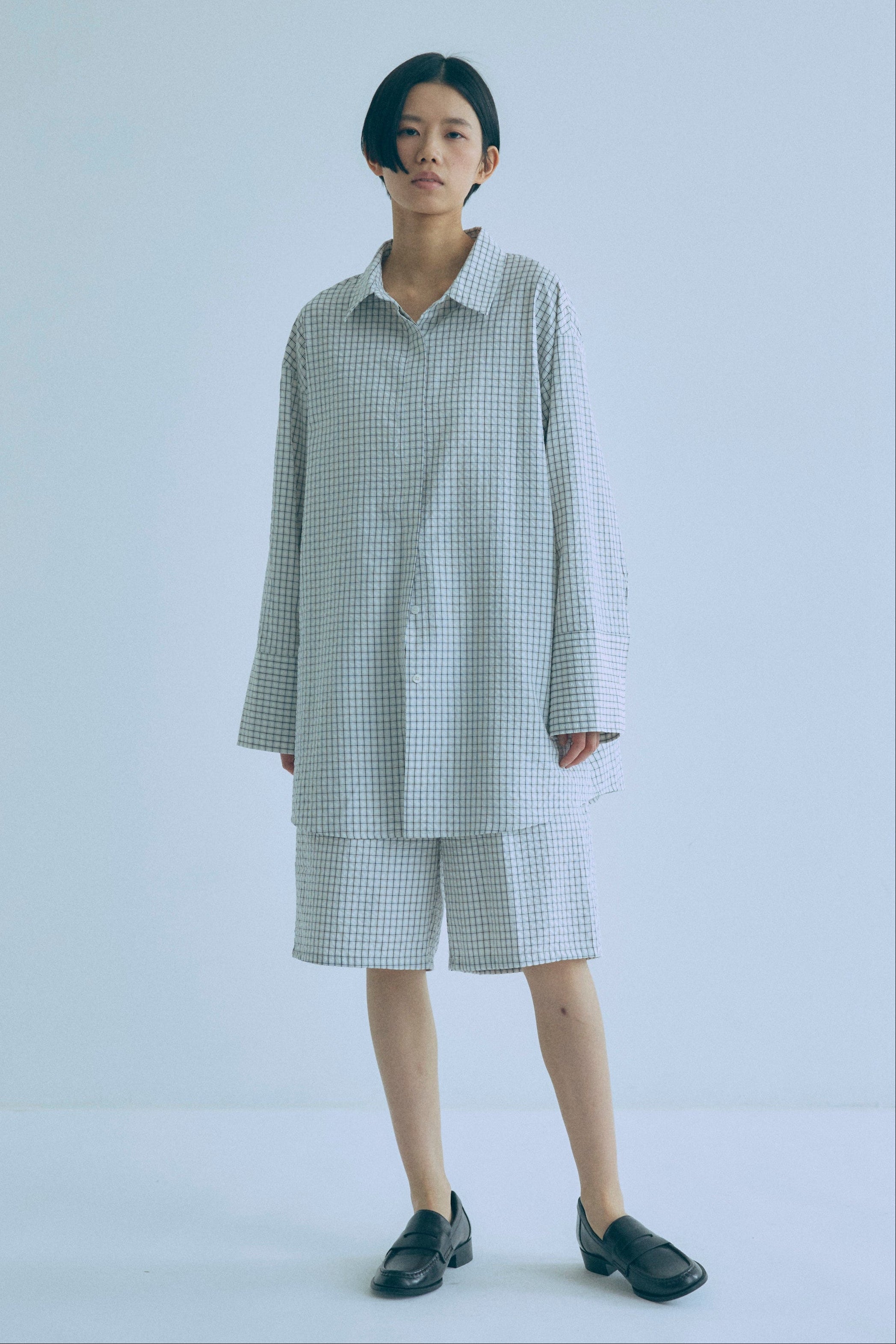 着用カラー:アイボリー モデル身長:170㎝