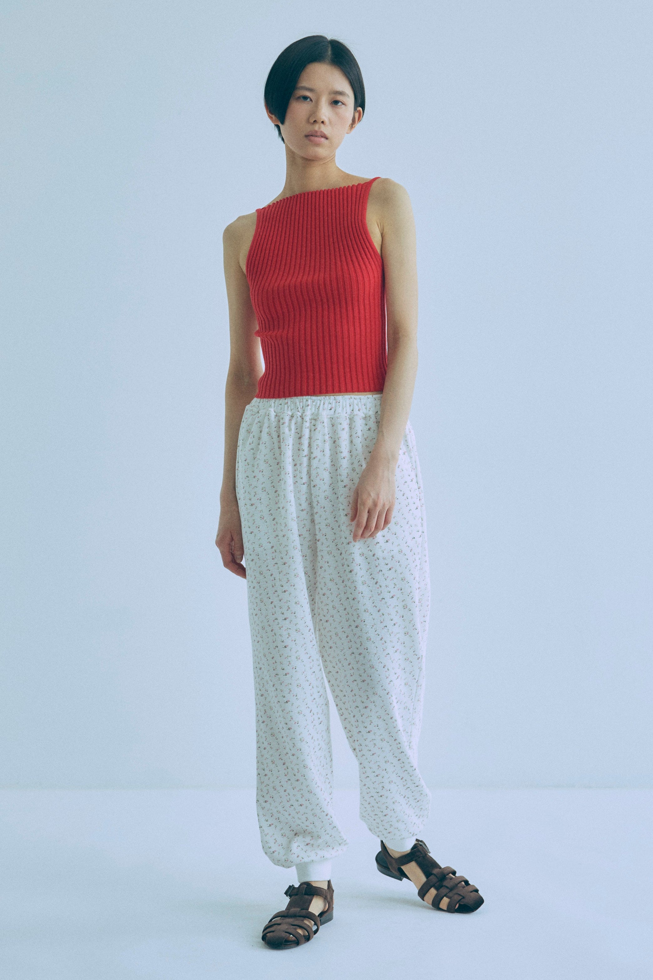 着用カラー:アイボリー モデル身長:170㎝