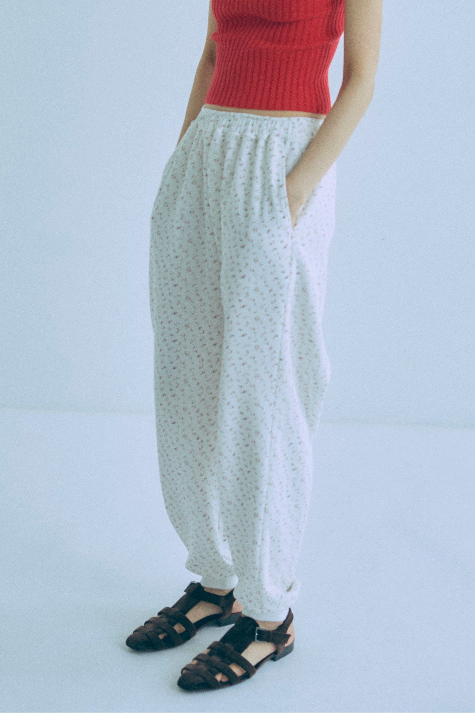 着用カラー:アイボリー モデル身長:170㎝