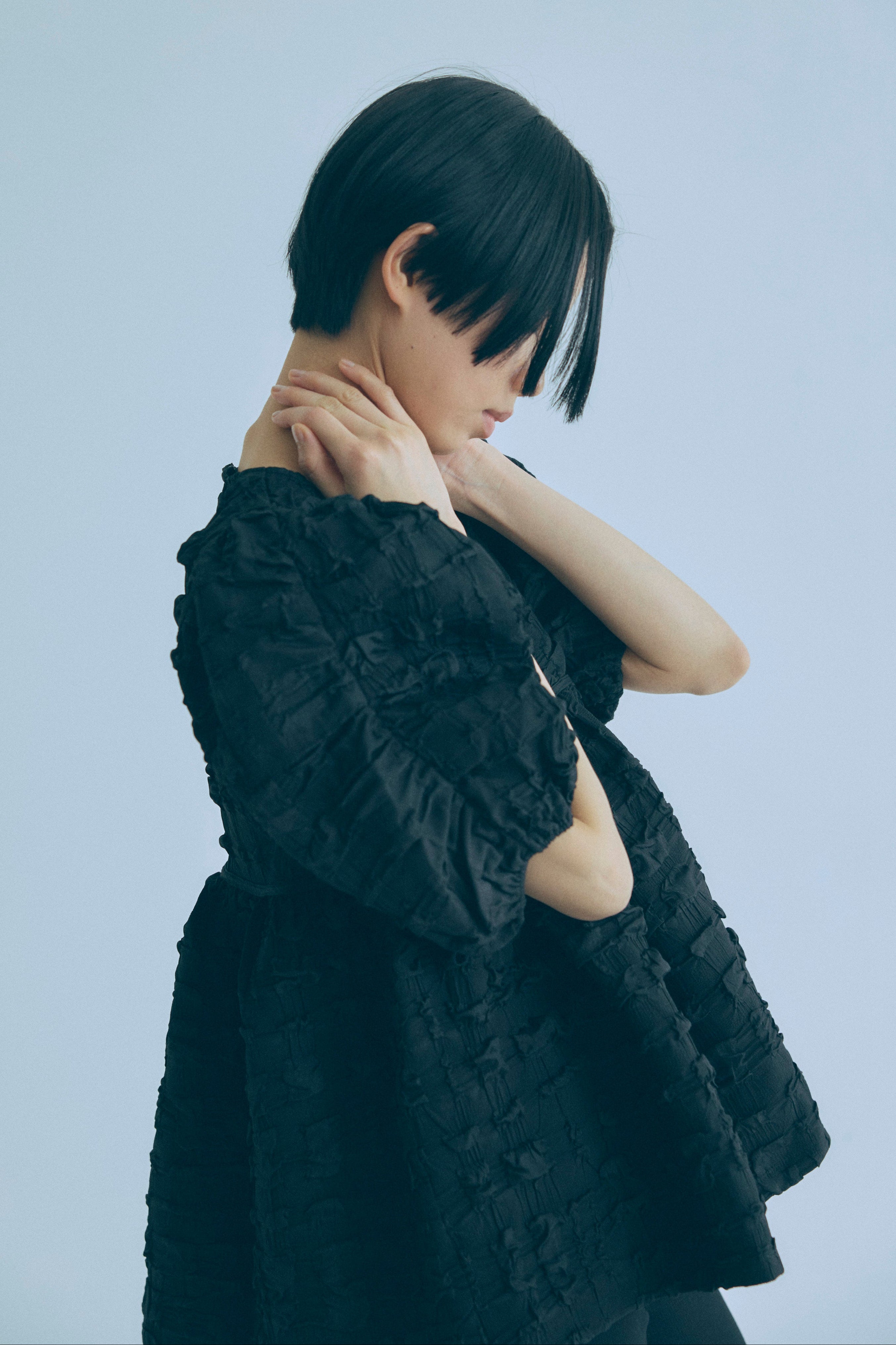 着用カラー:ブラック モデル身長:170㎝