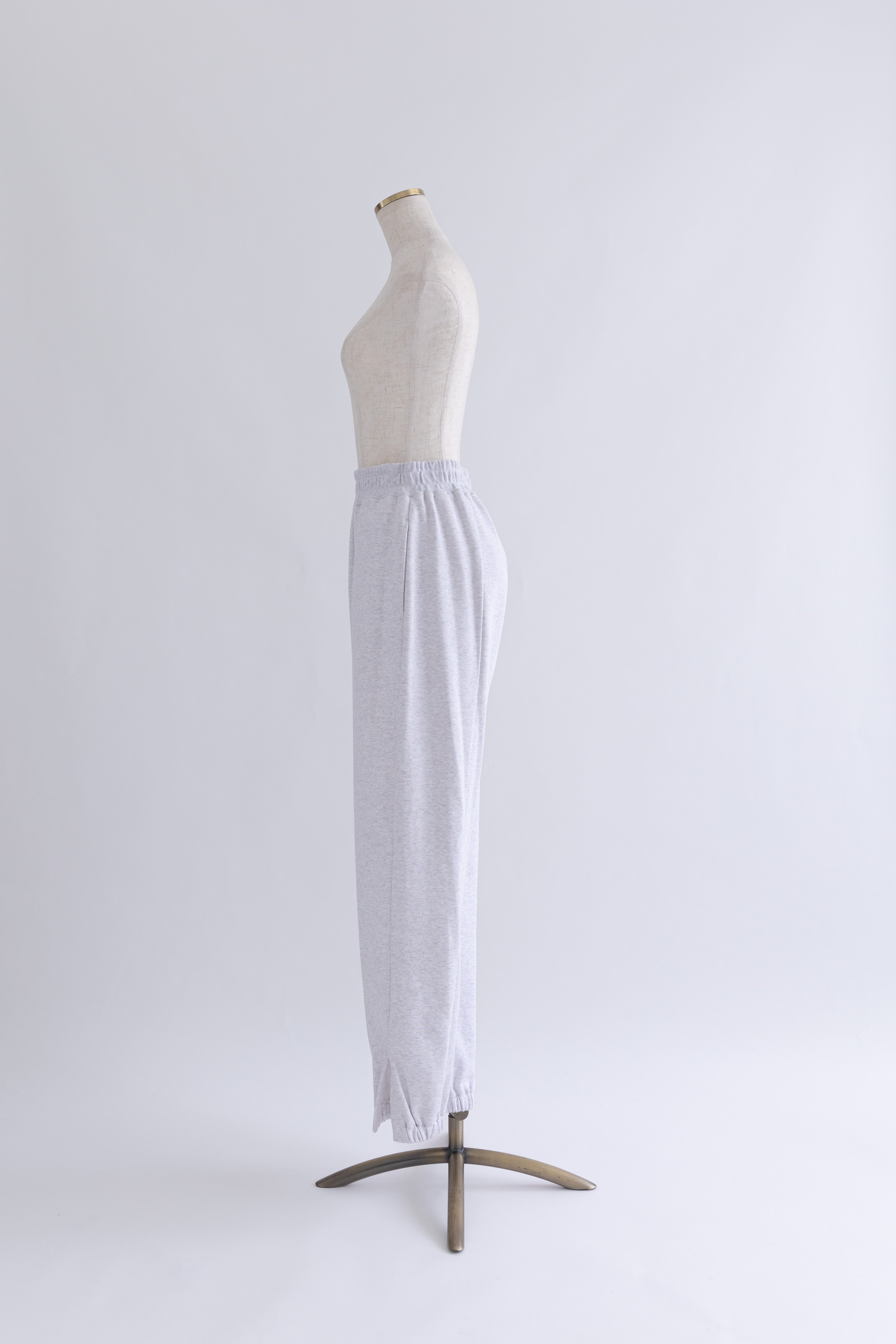 【Set Up】Slit Sweat Pants