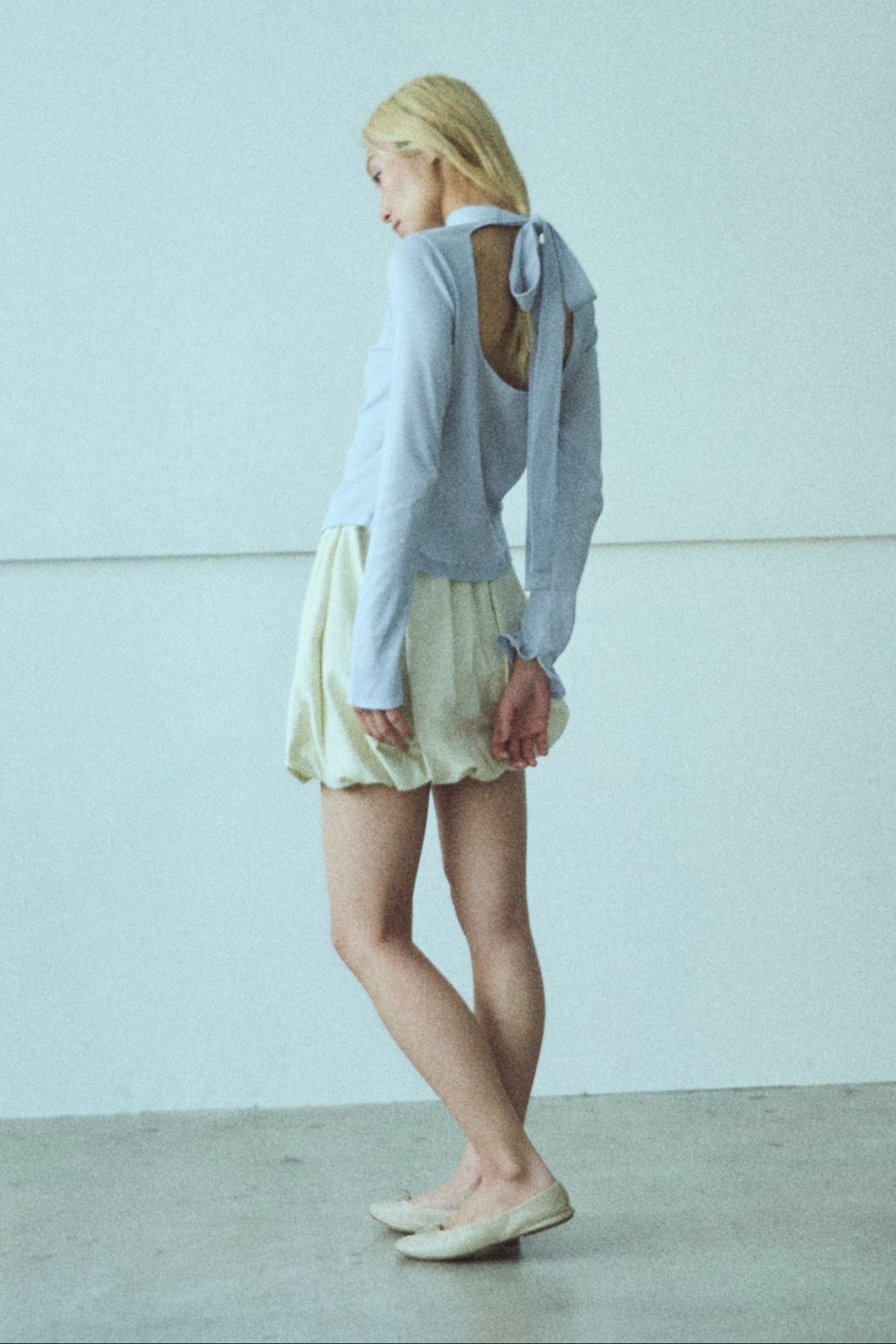 着用カラー:ブルー モデル身長:171㎝