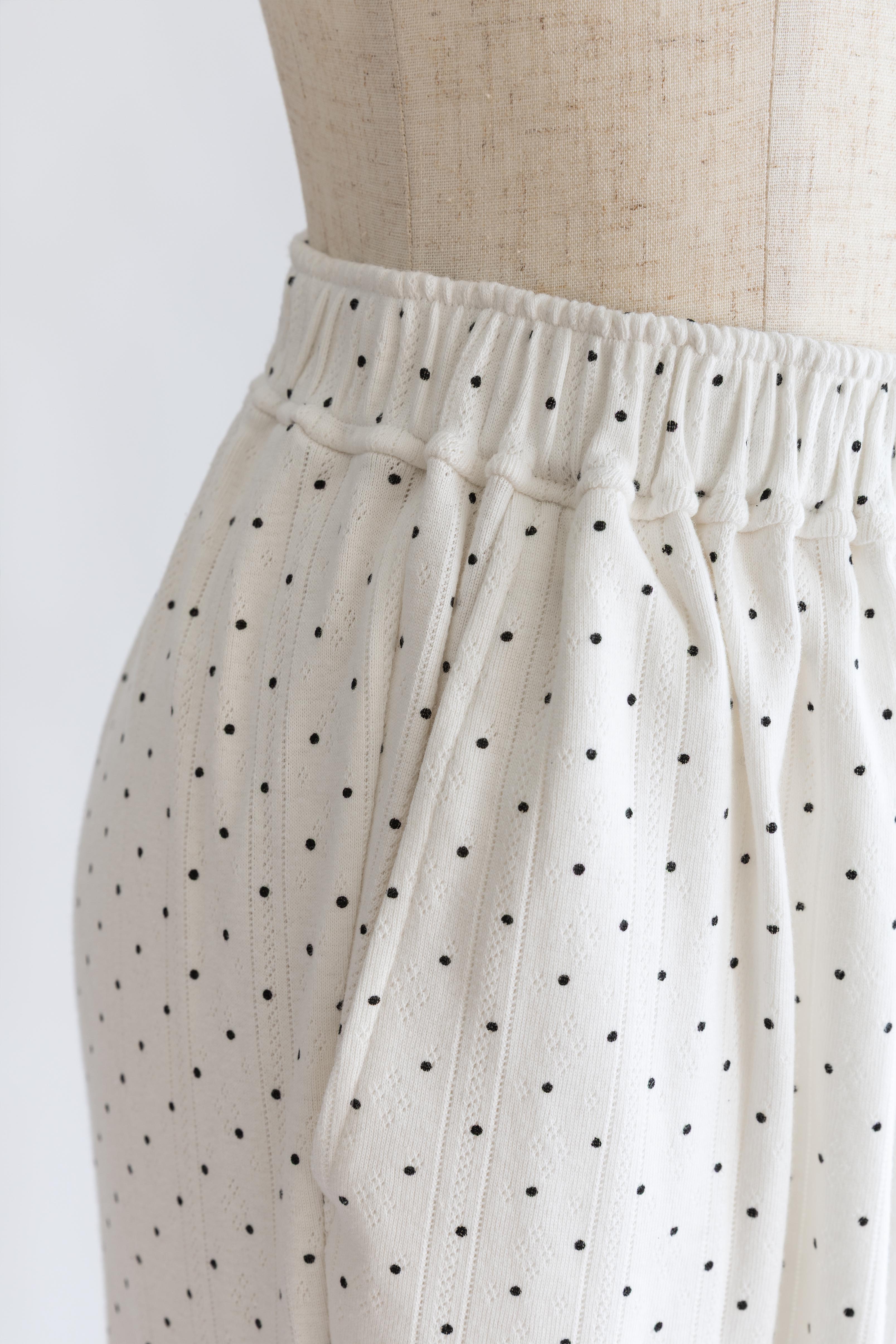 Powder Dot Jogger Pants