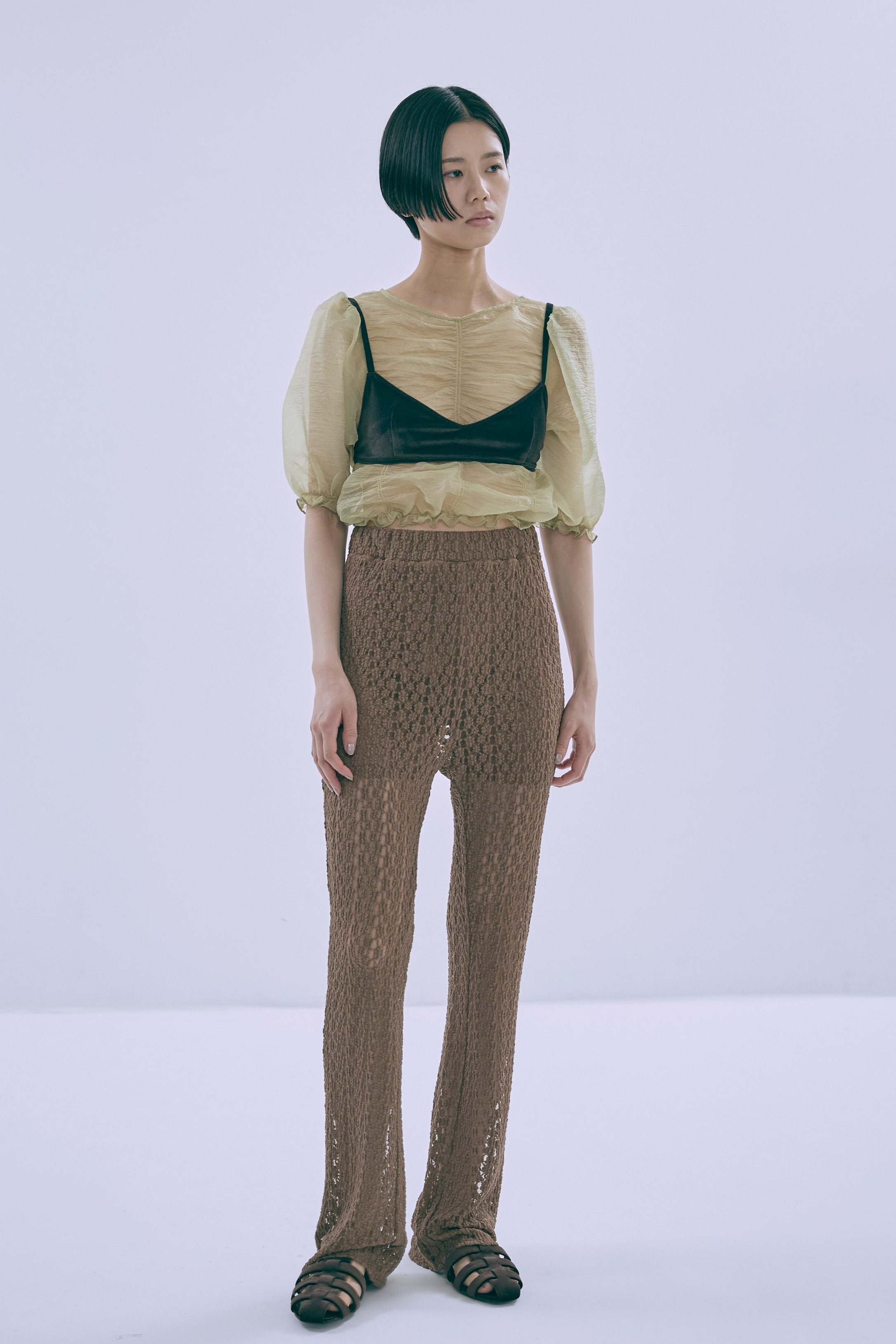 着用カラー:イエローグリーン モデル身長:170㎝