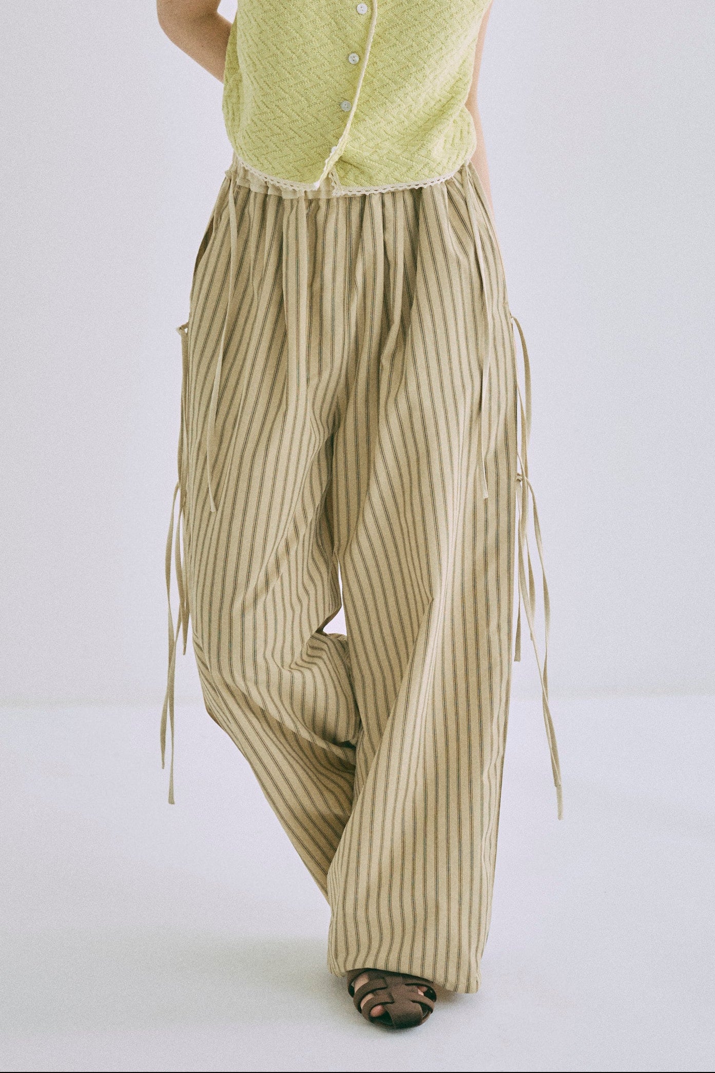 着用カラー:ベージュ 着用サイズ:1 モデル身長:162cm