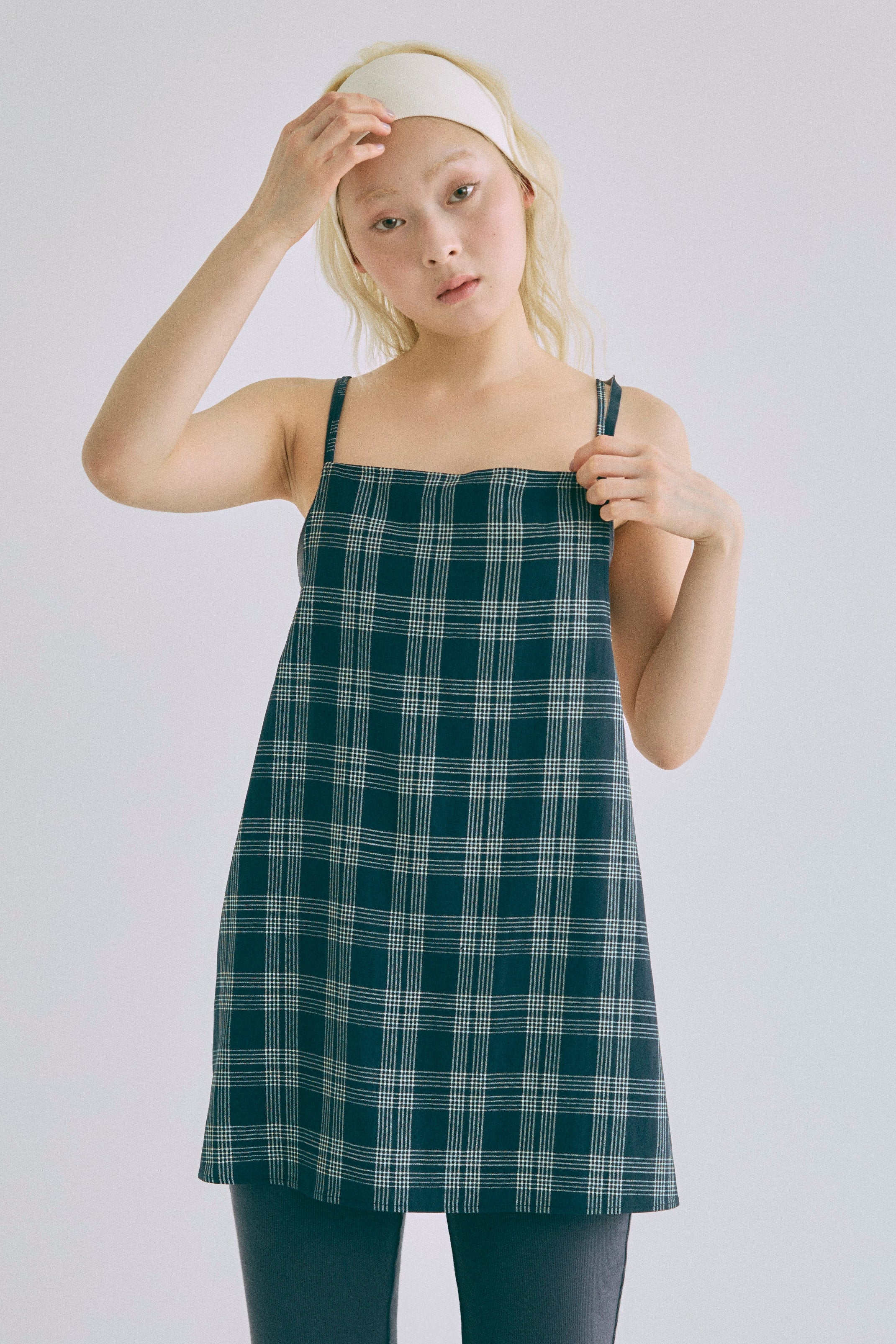 着用カラー:アイボリー モデル身長:162㎝