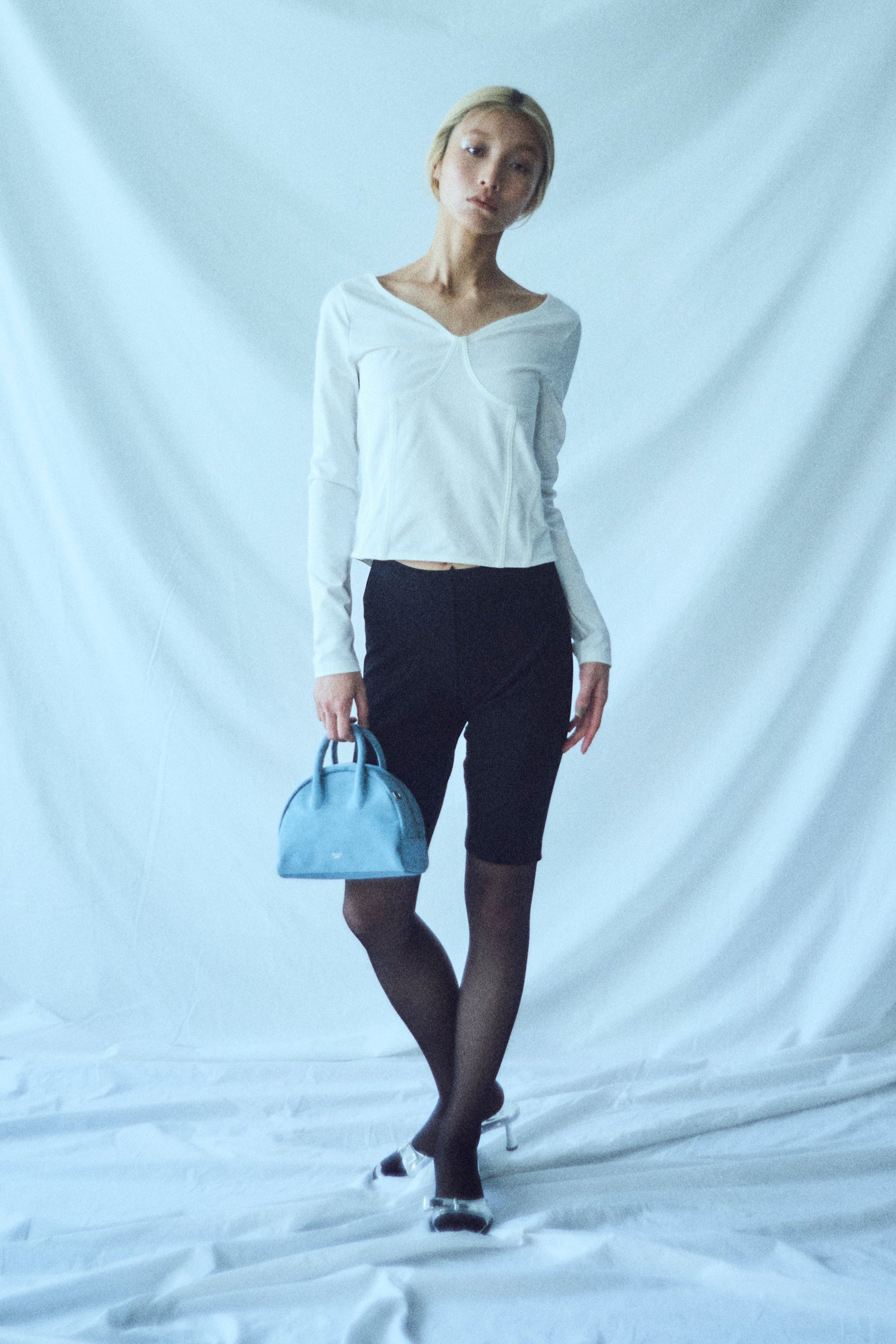 着用カラー:オフホワイト モデル身長:171㎝