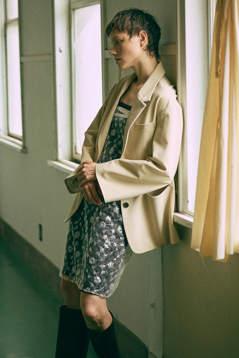 Sequin Layered Skirt