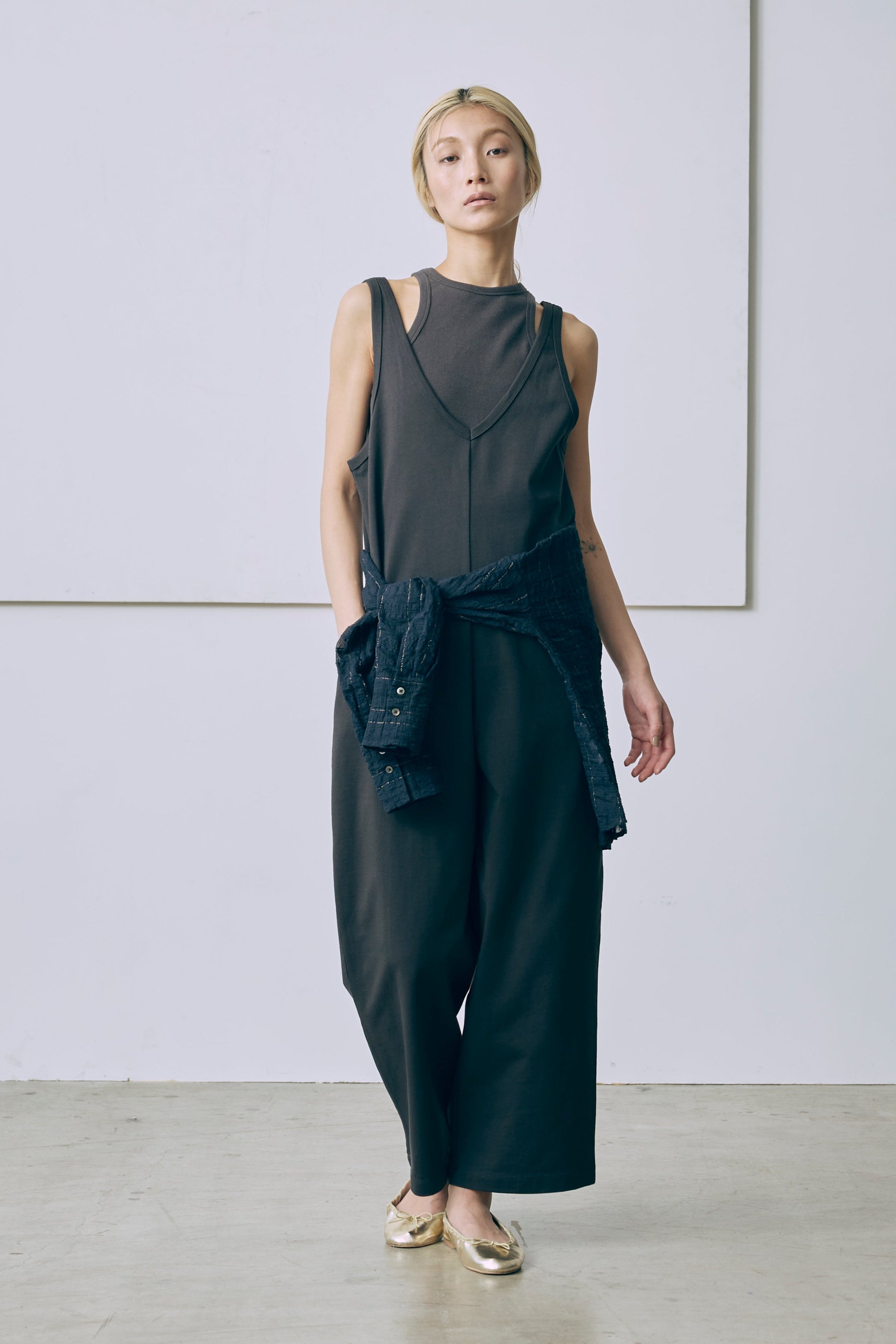 着用カラー:ネイビー モデル身長:171㎝