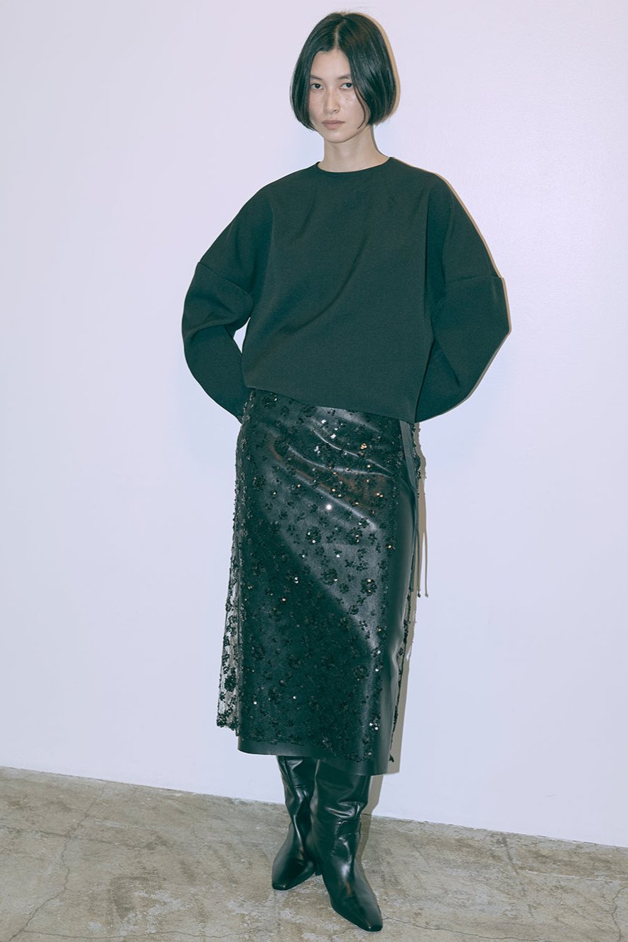 Sequin Layered Skirt