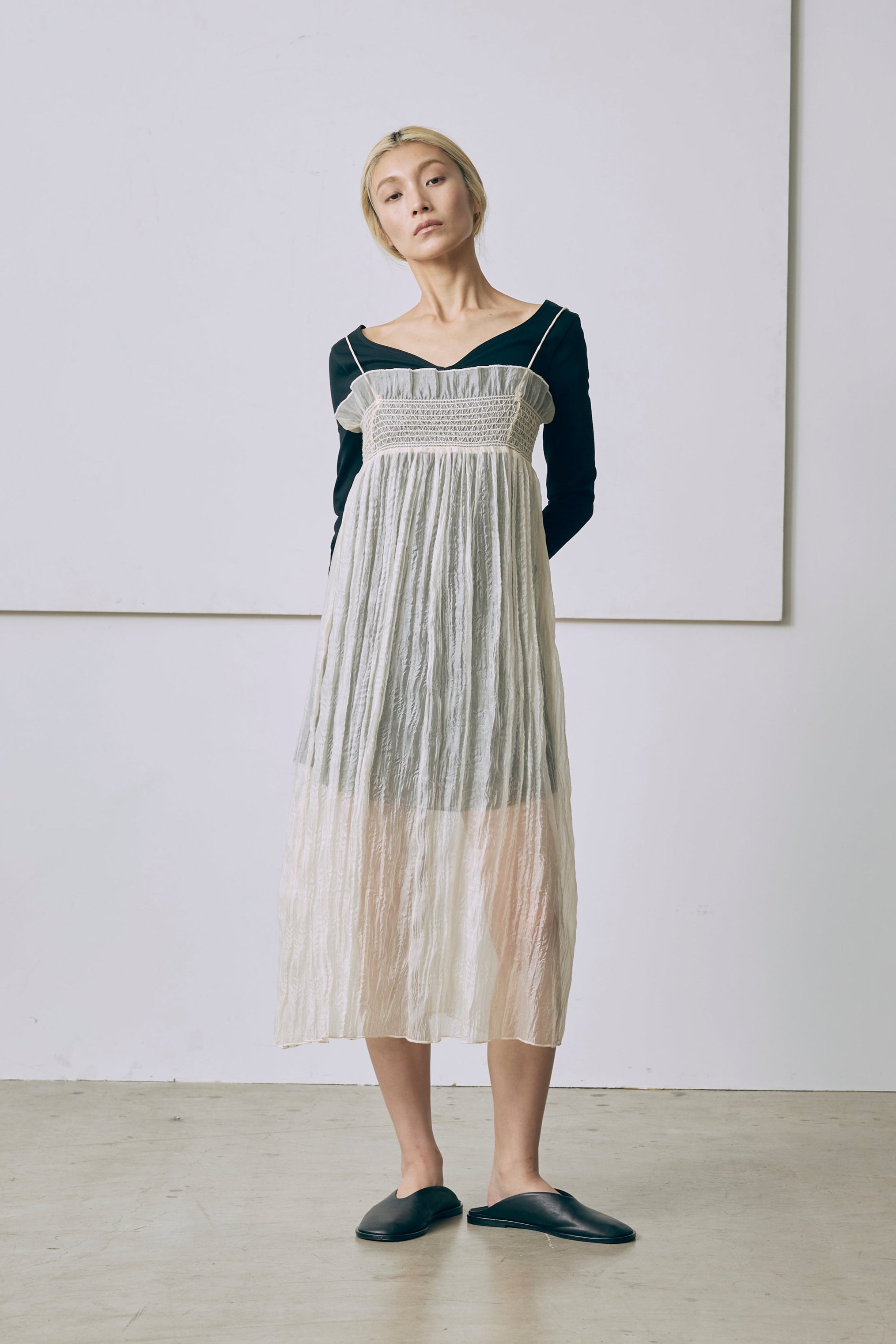 着用カラー:ブラック モデル身長:171㎝