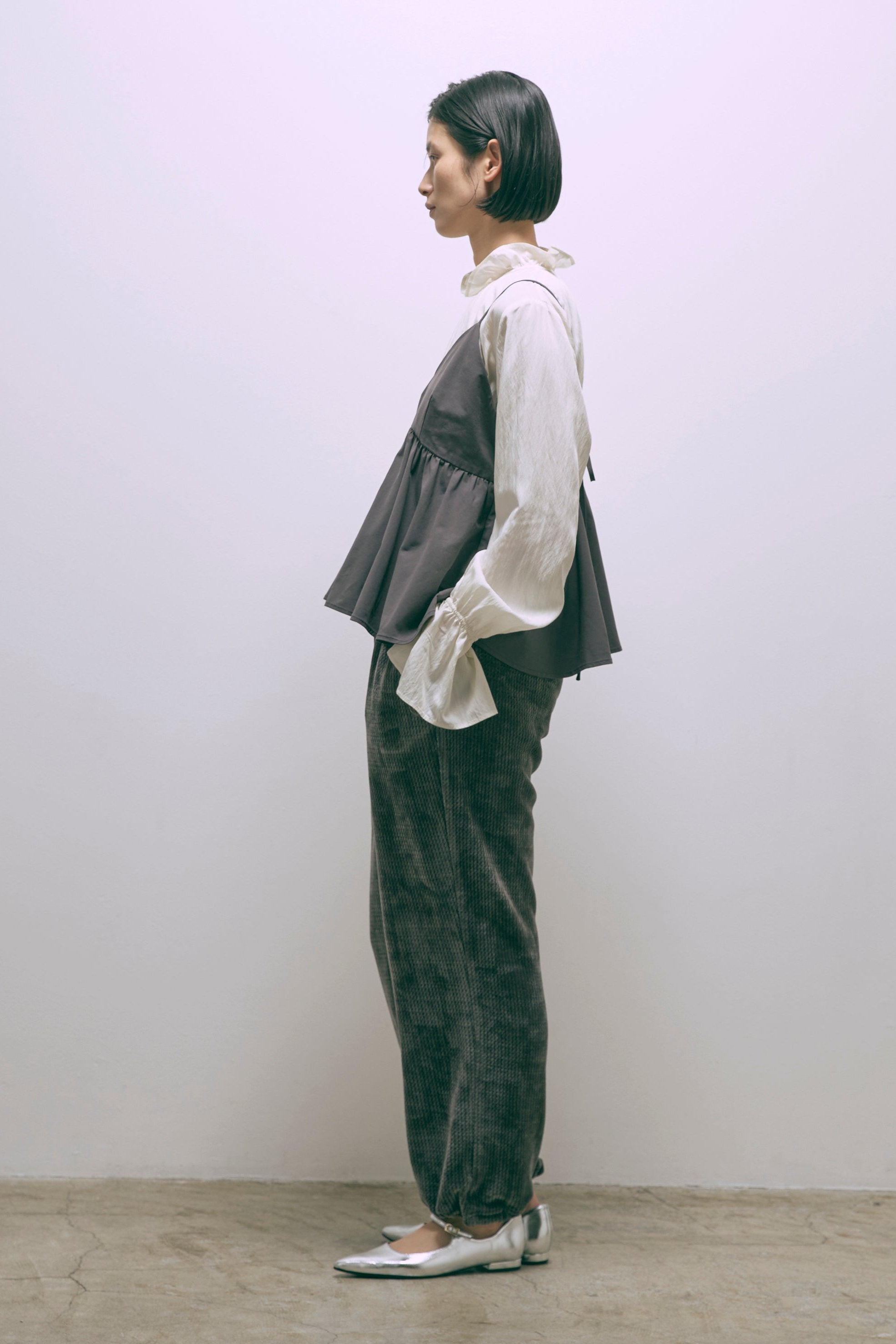 Textured Easy Pants