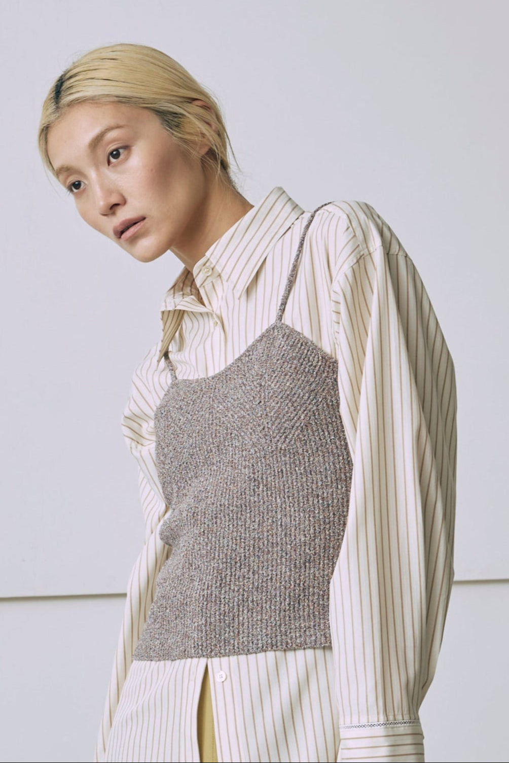 着用カラー:ブラウン モデル身長:171cm