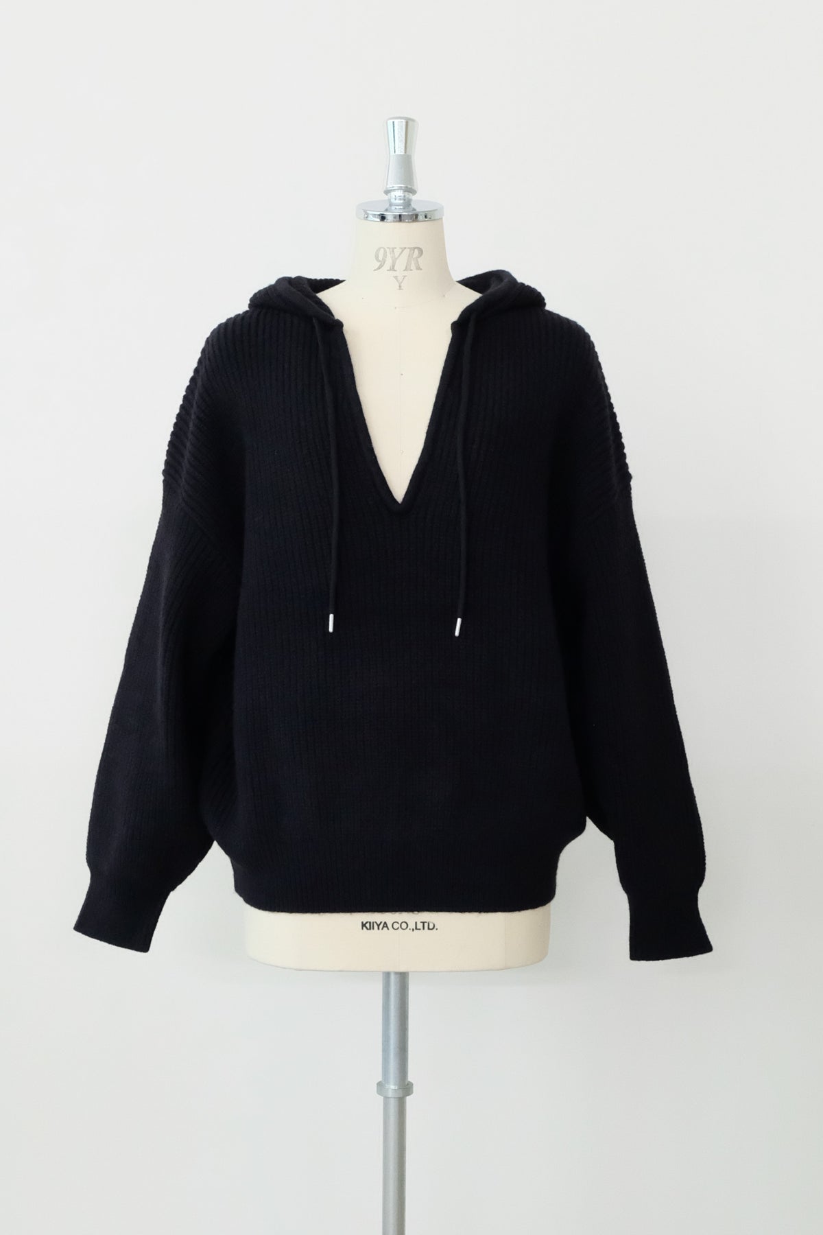 Alpaca Touch Hooded Top ブラック