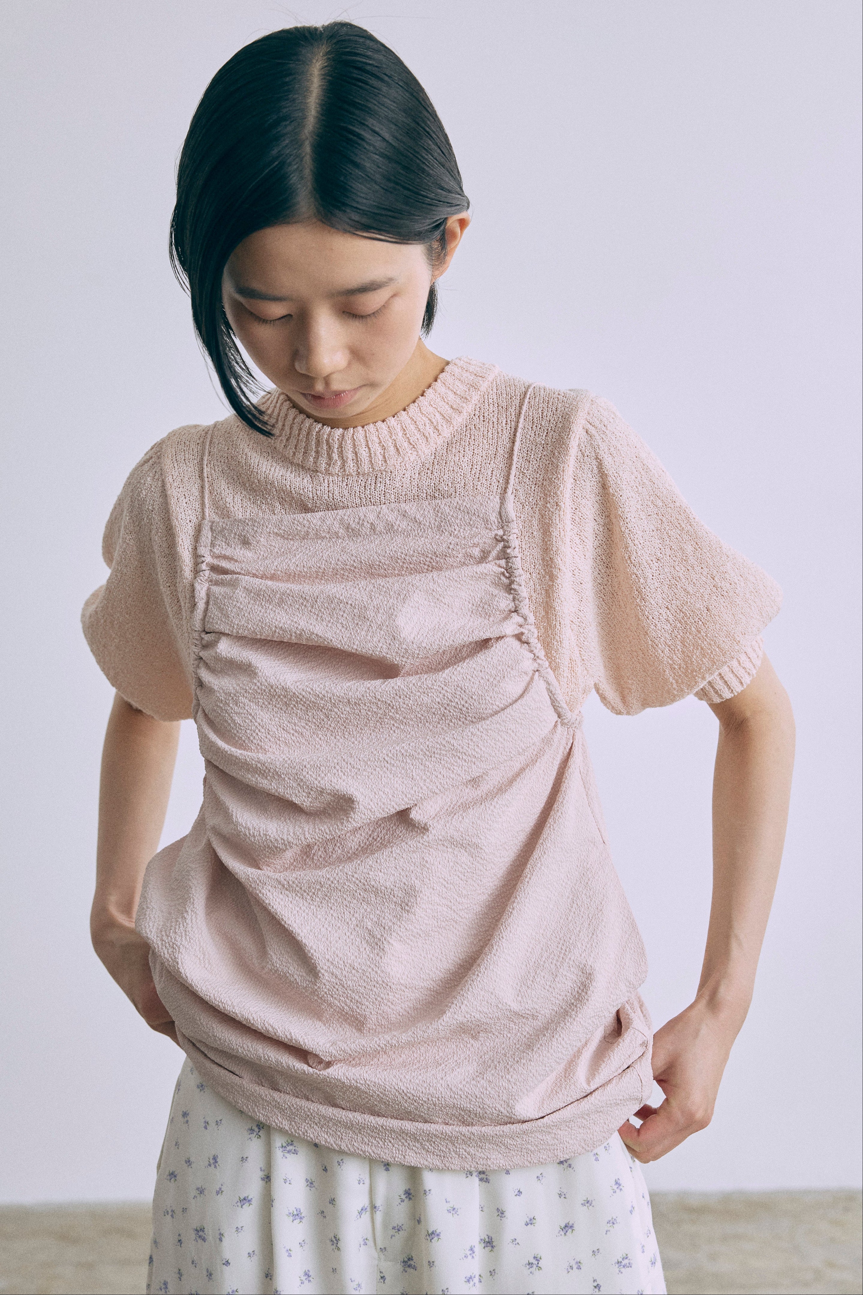 着用カラー:ピンク モデル身長:170㎝