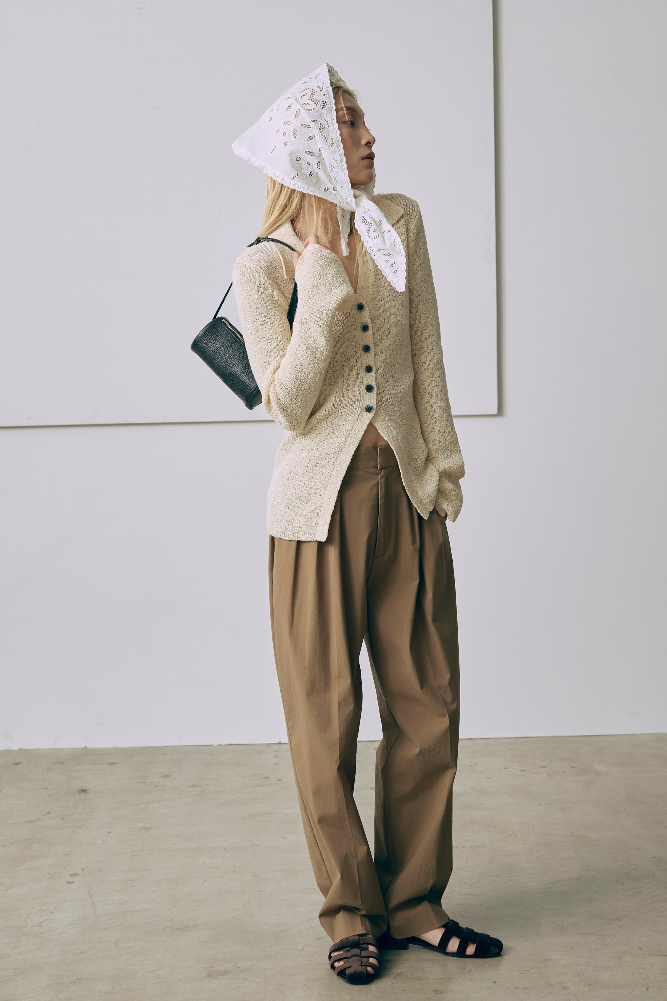 着用カラー:キャメル モデル身長:171cm