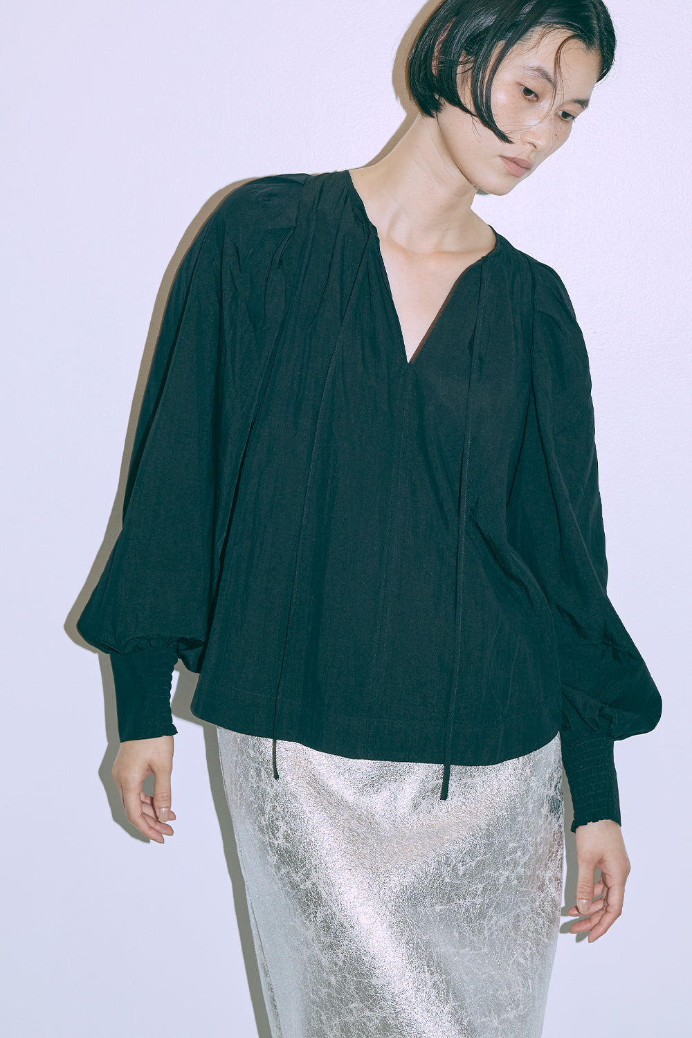 Gathered Volume Blouse