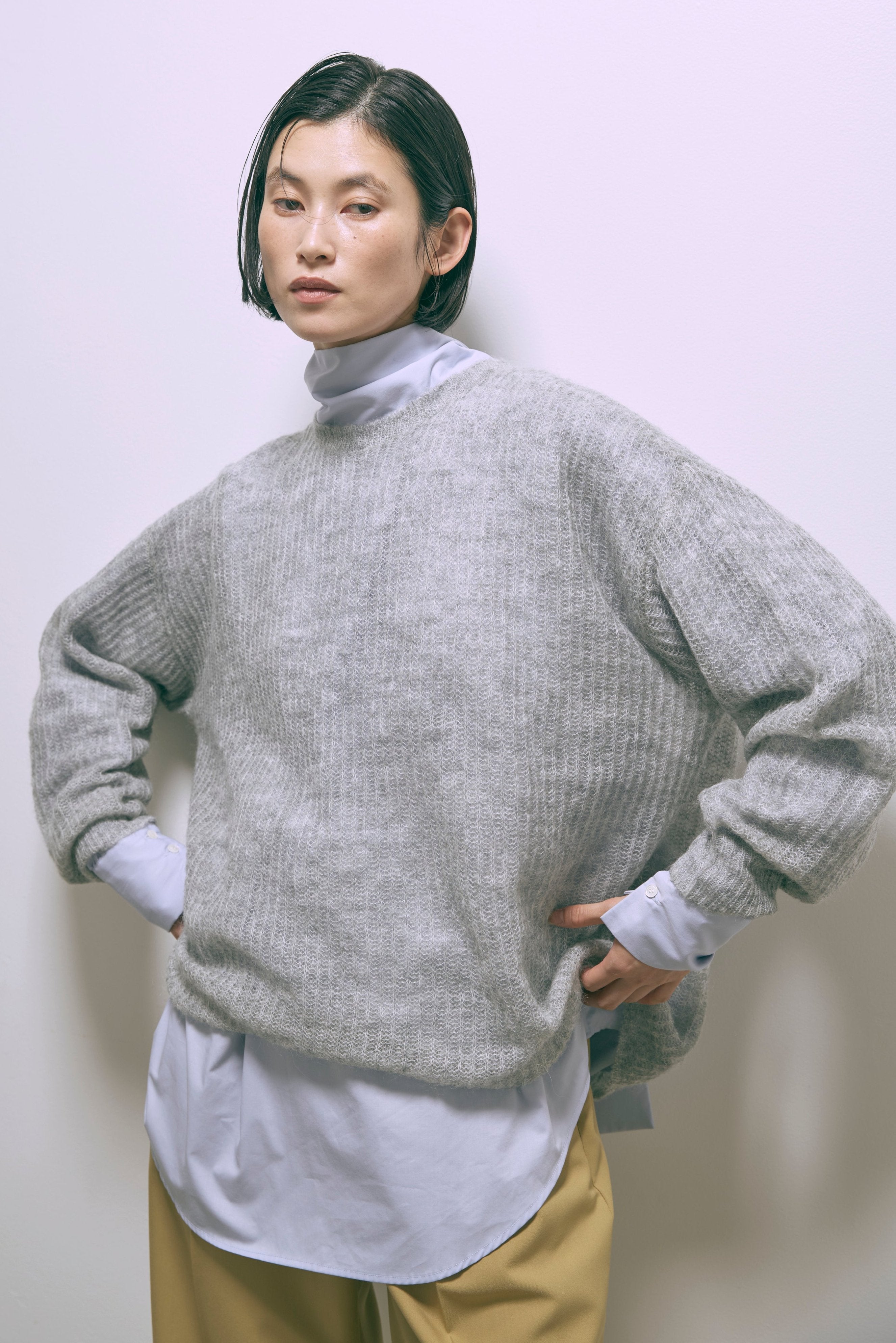 Sheer Mohair Knit