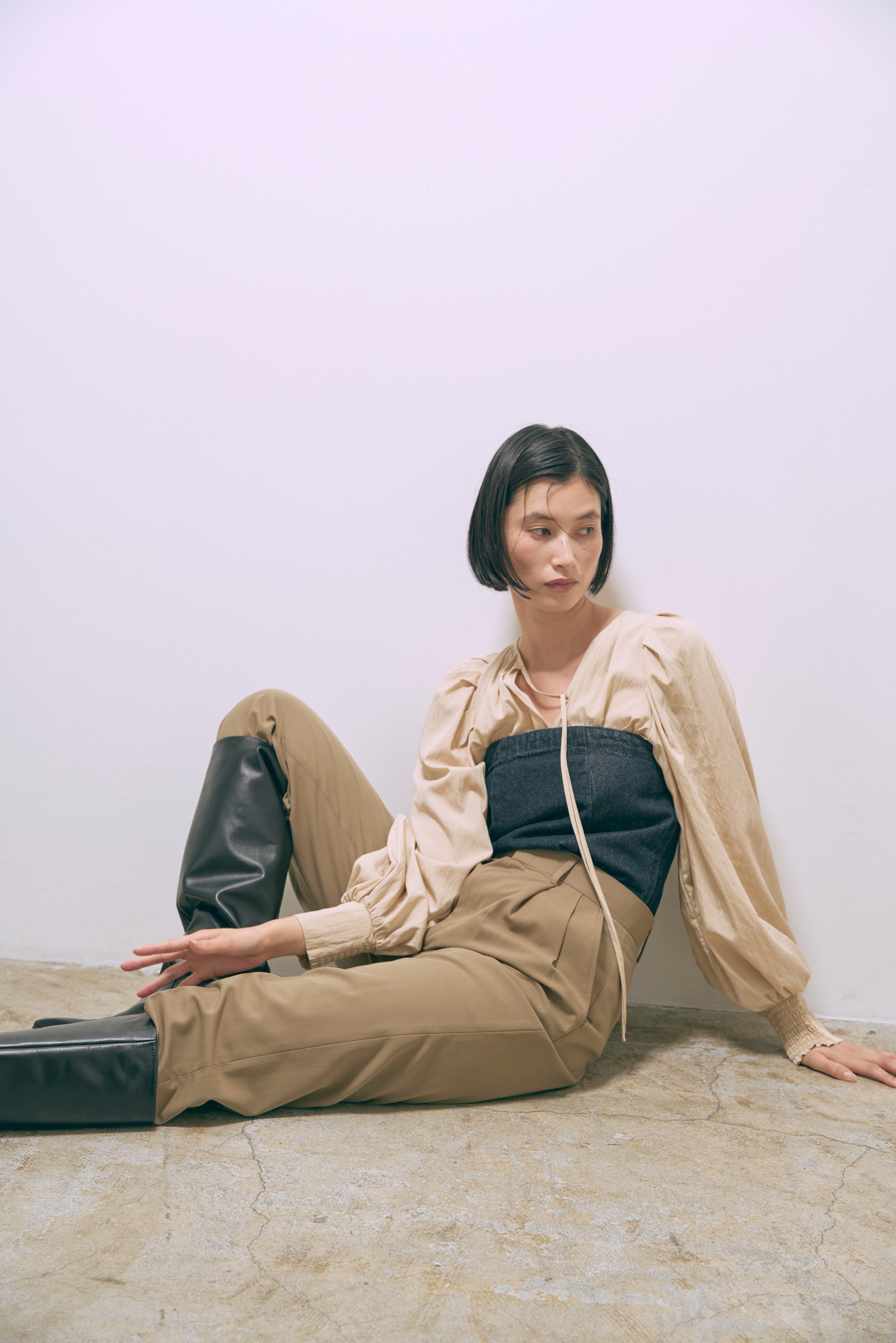 【Set Up】Tapered Trousers