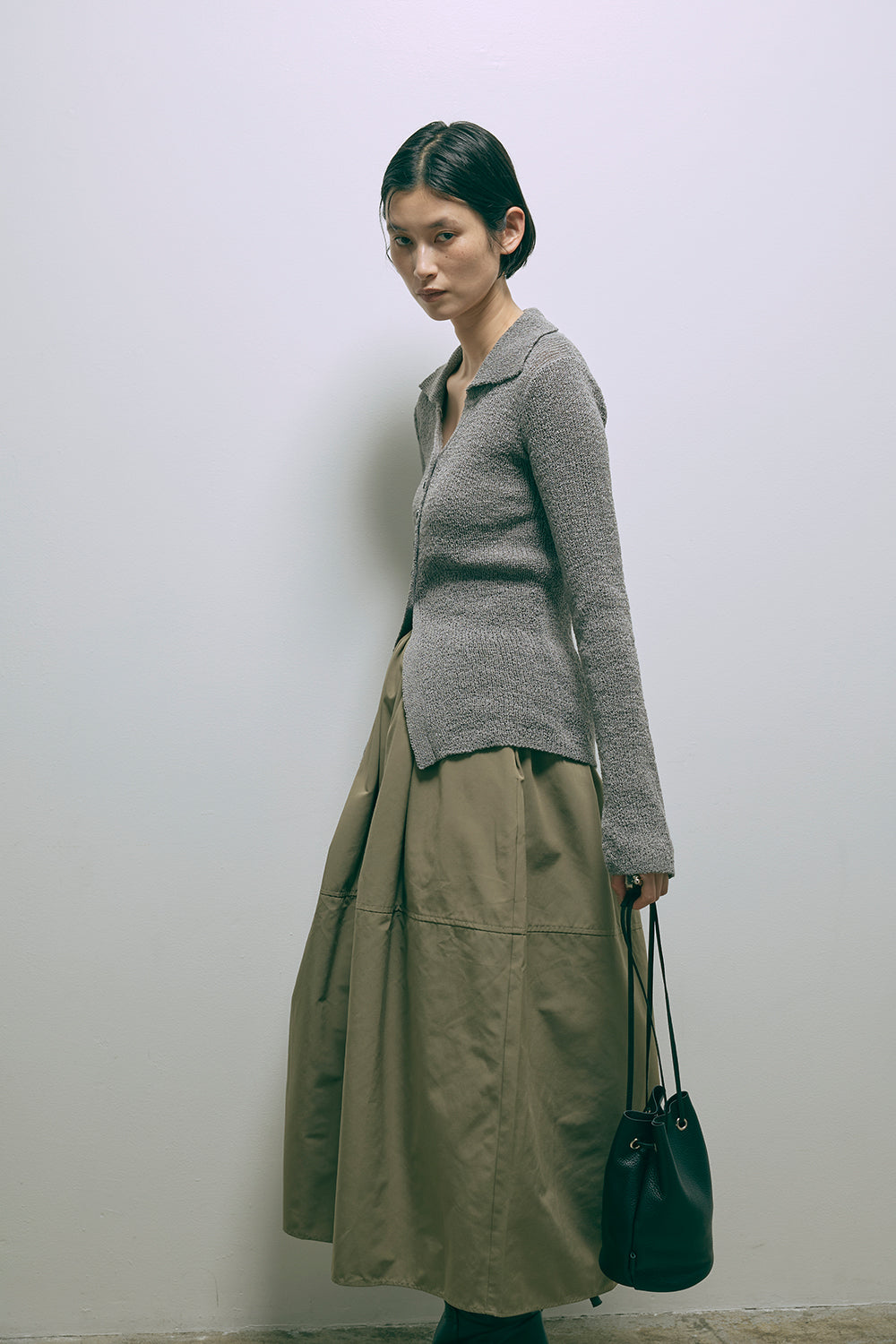 Cocoon Silhouette Skirt