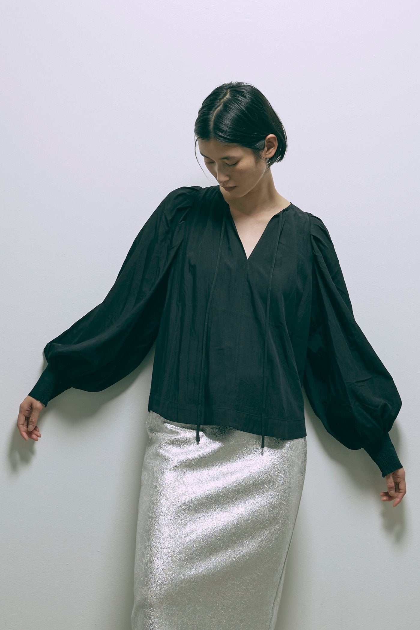 Gathered Volume Blouse