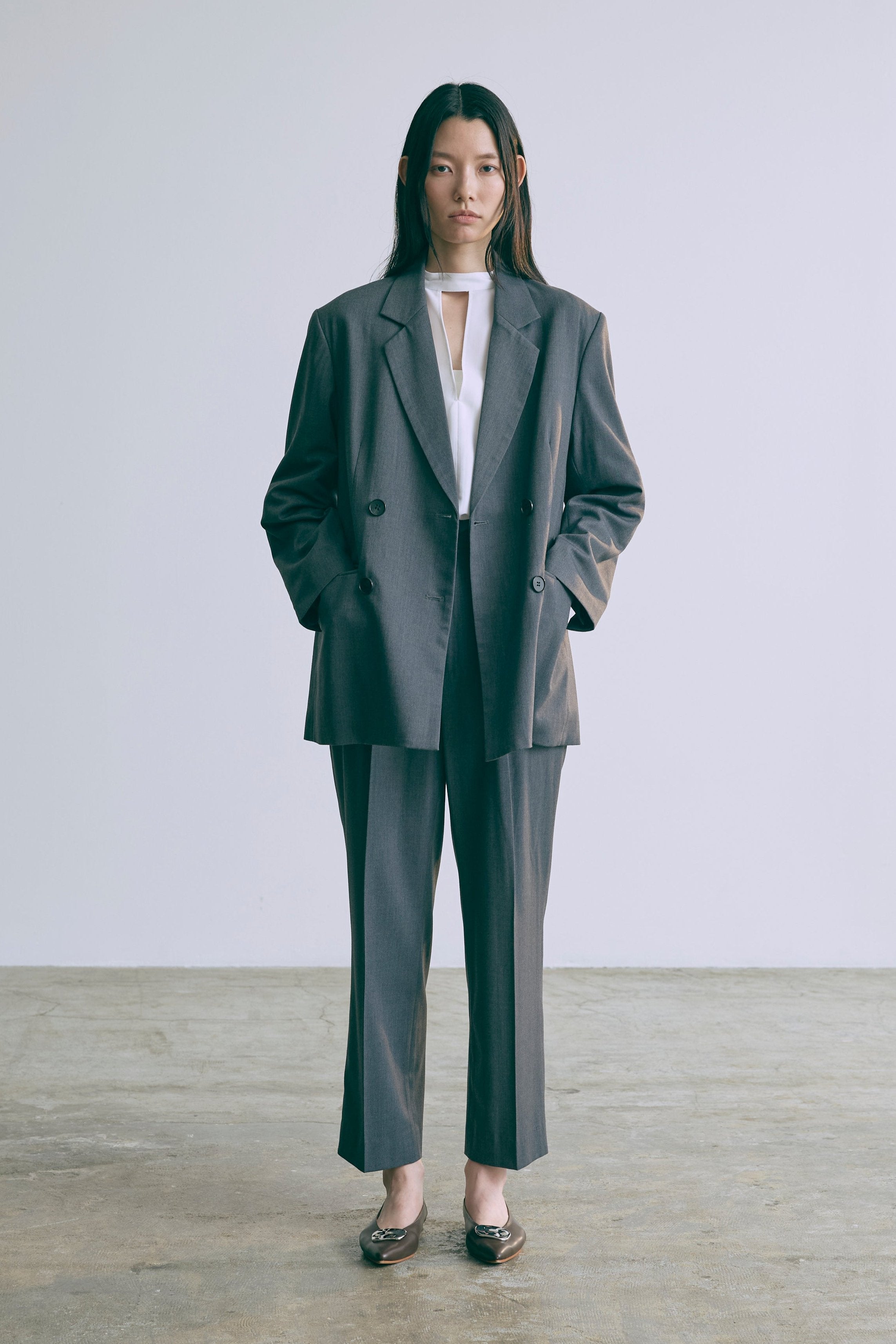 【Set Up】Tapered Trousers