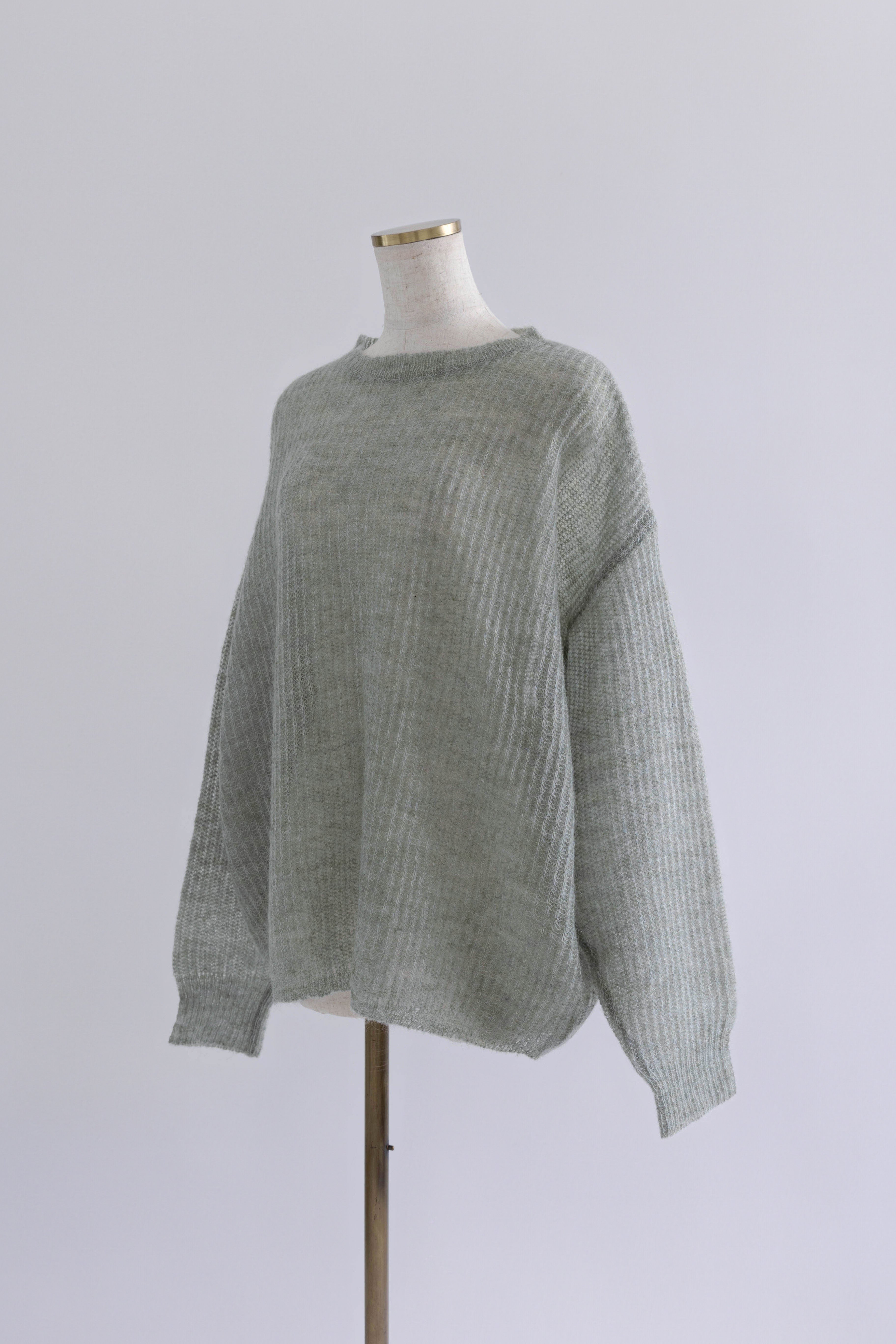 Sheer Mohair Knit