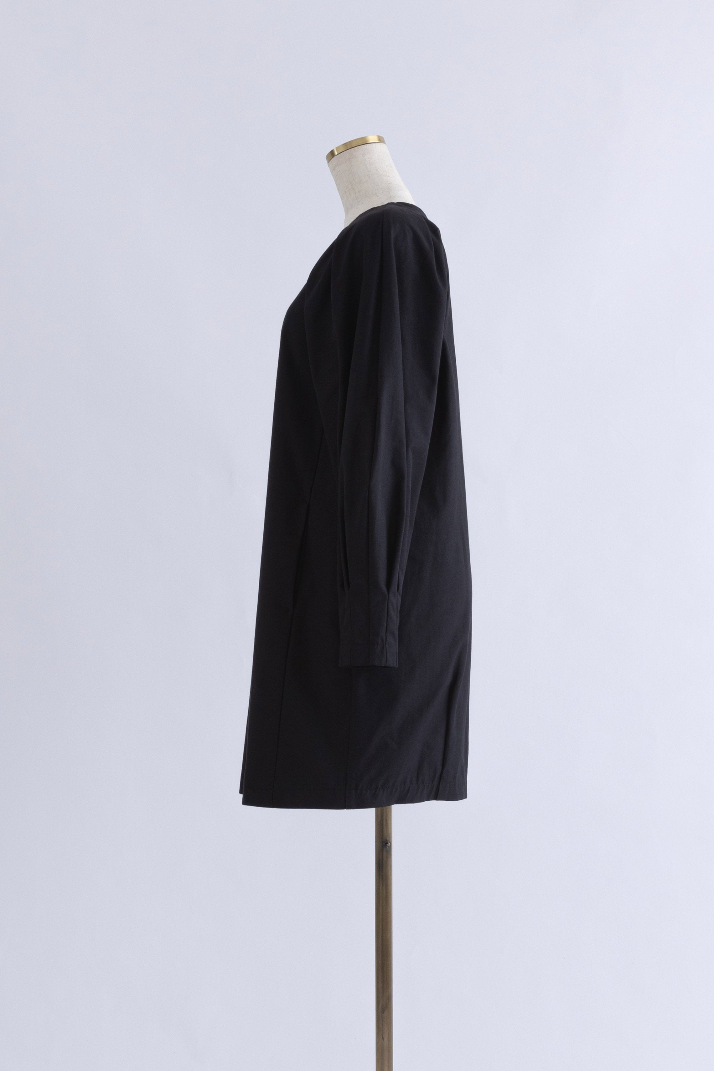 Volume Sleeve Mini Dress