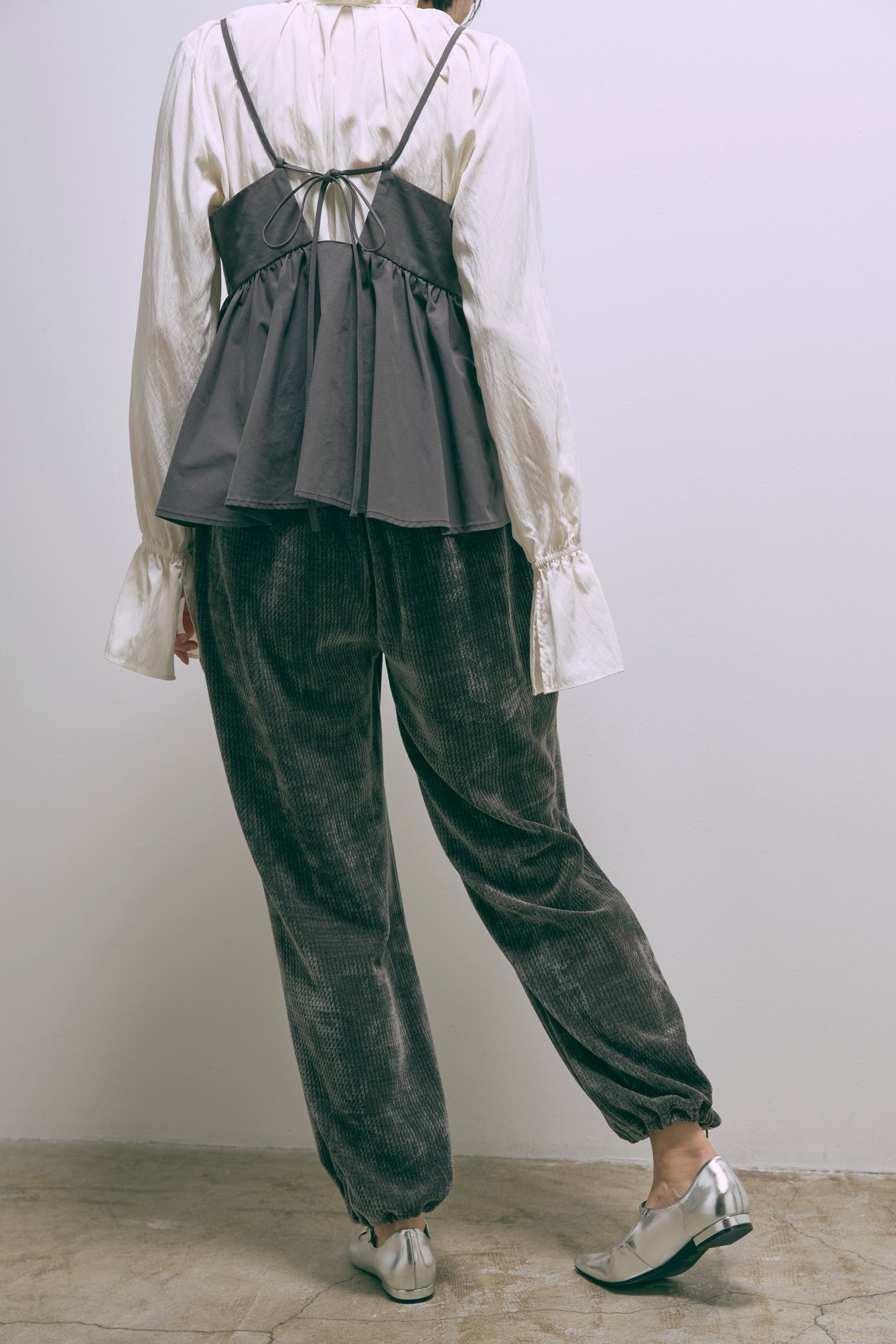 Textured Easy Pants