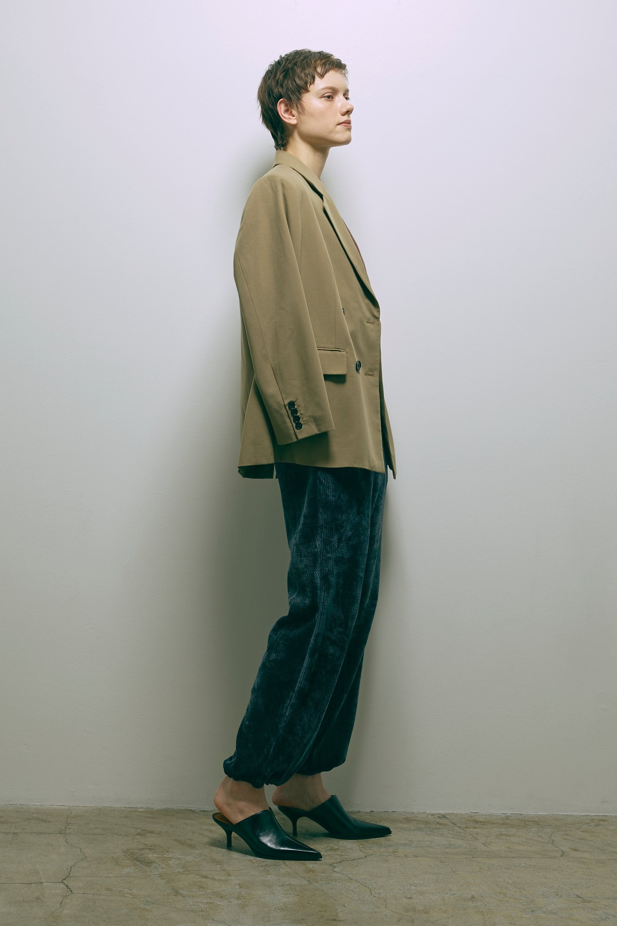 Textured Easy Pants