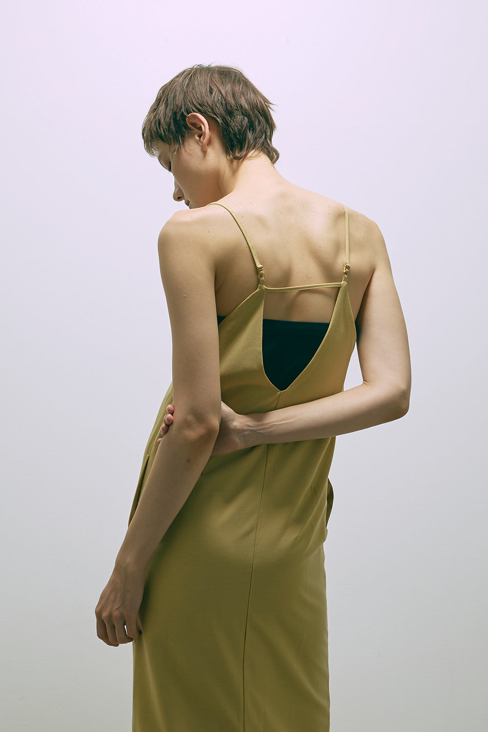 Back Design Tight Cami Dress