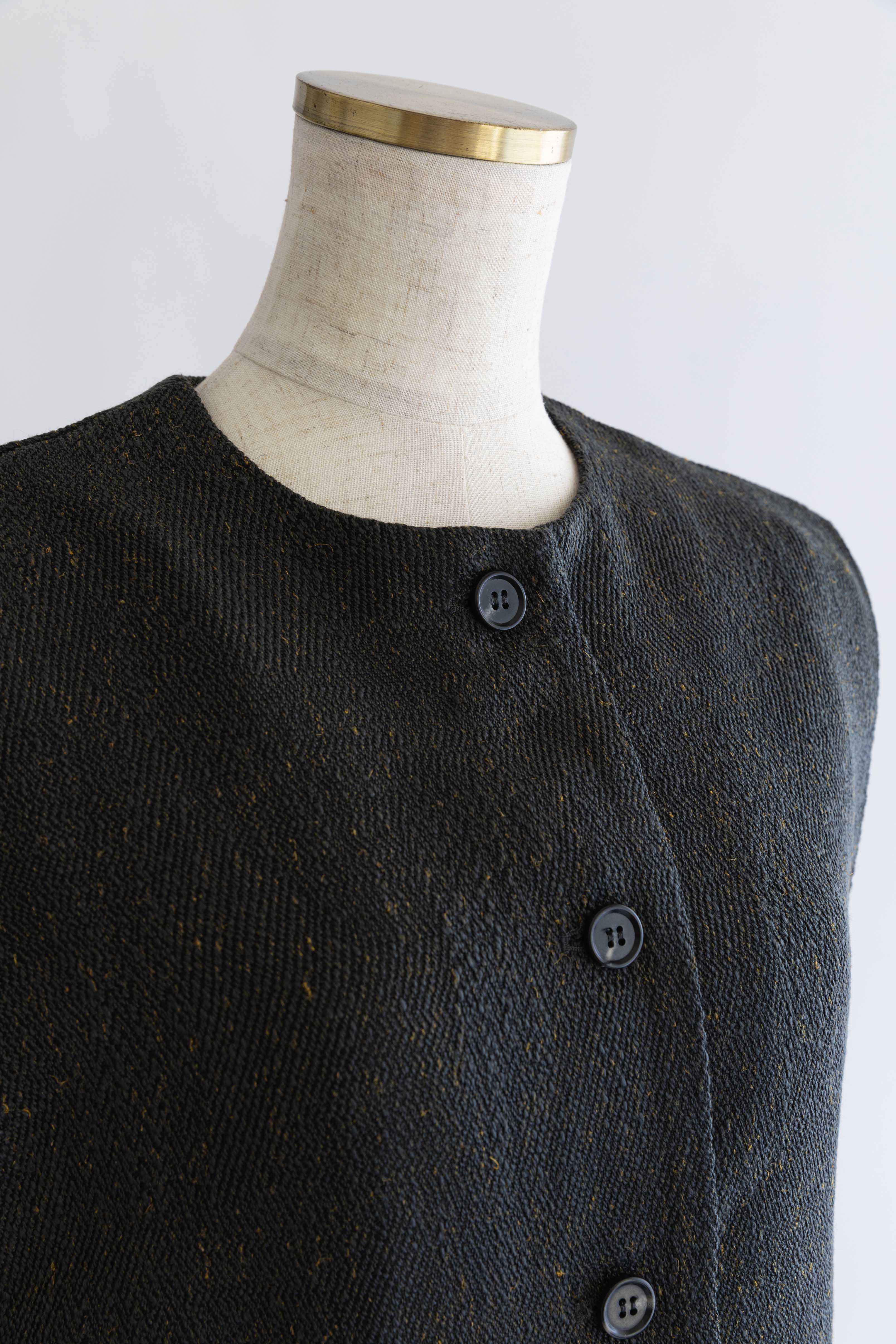 Cropped Tweed Gilet