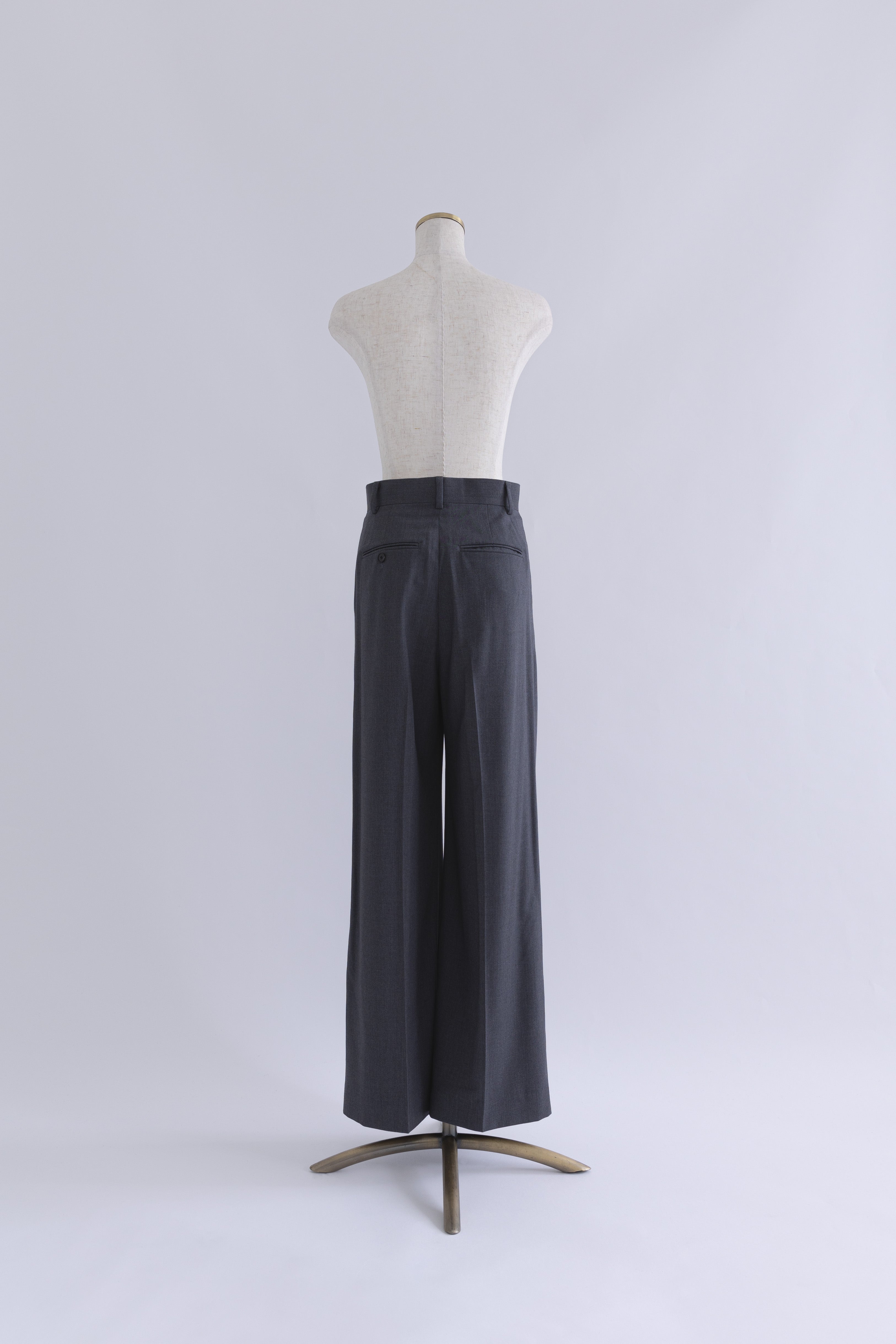 【Set Up】Semi-Wide Trousers