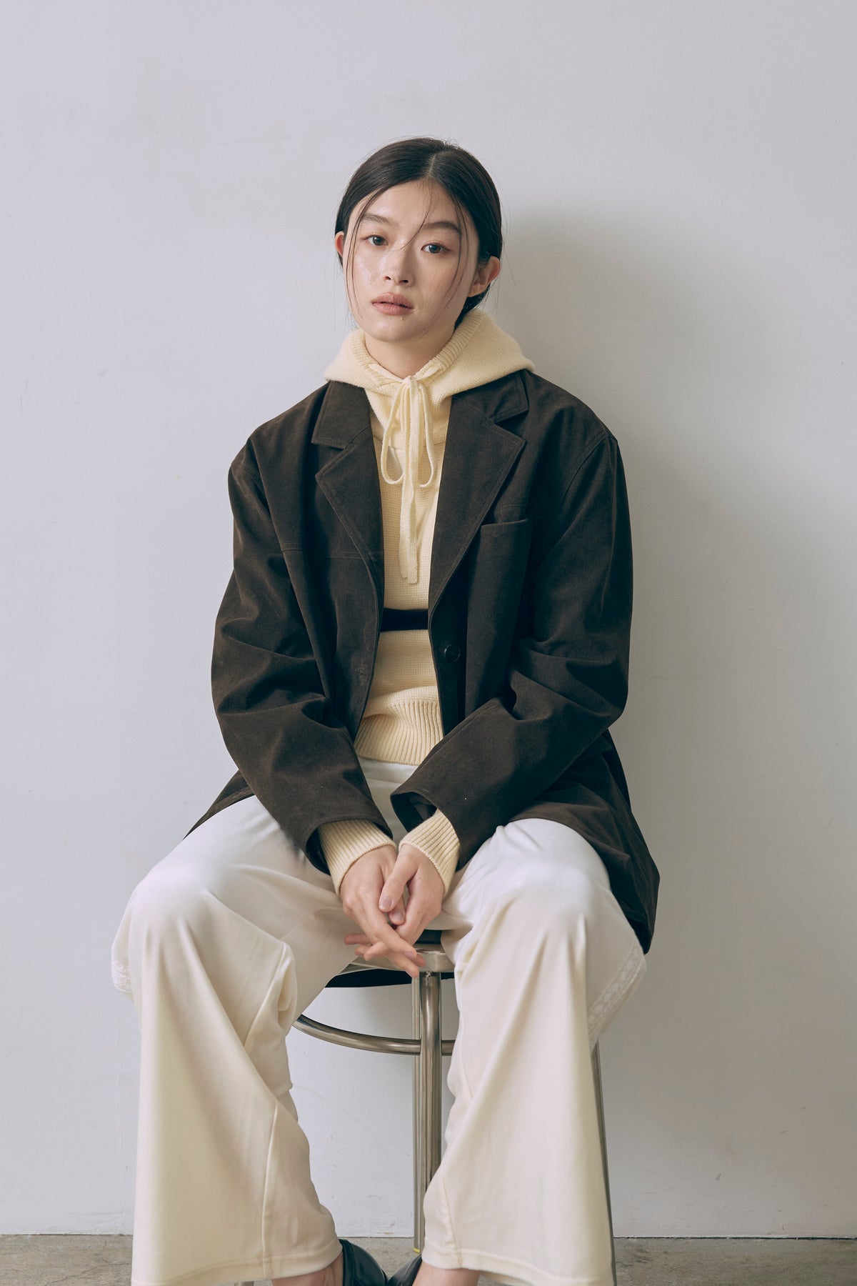 Vintage Suede Oversized Jacket